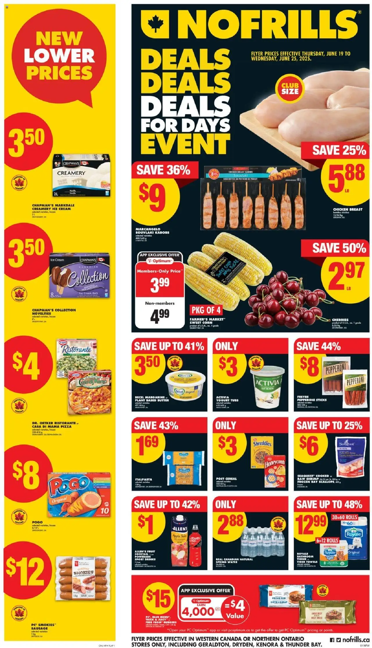 No Frills weekly flyer starting Jun 19, 2025 ⭐️