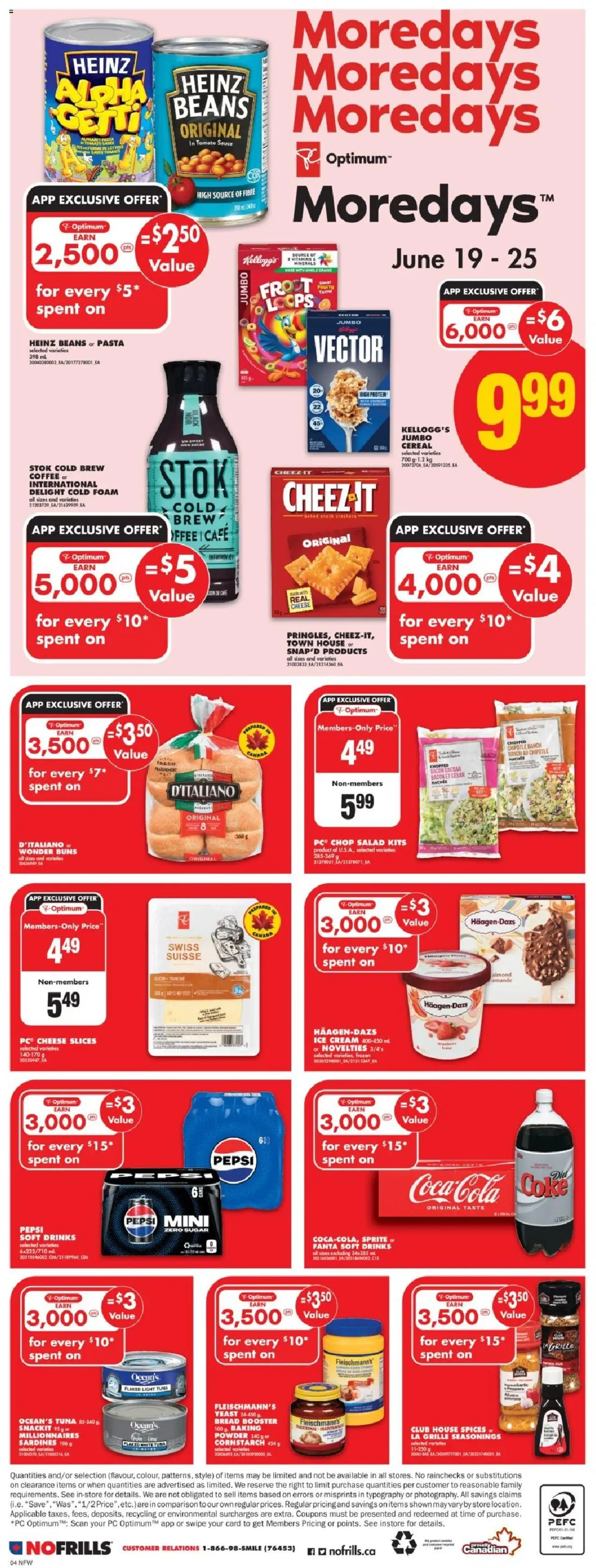 No Frills flyer valid from Jun 19, 2025 - page number 4