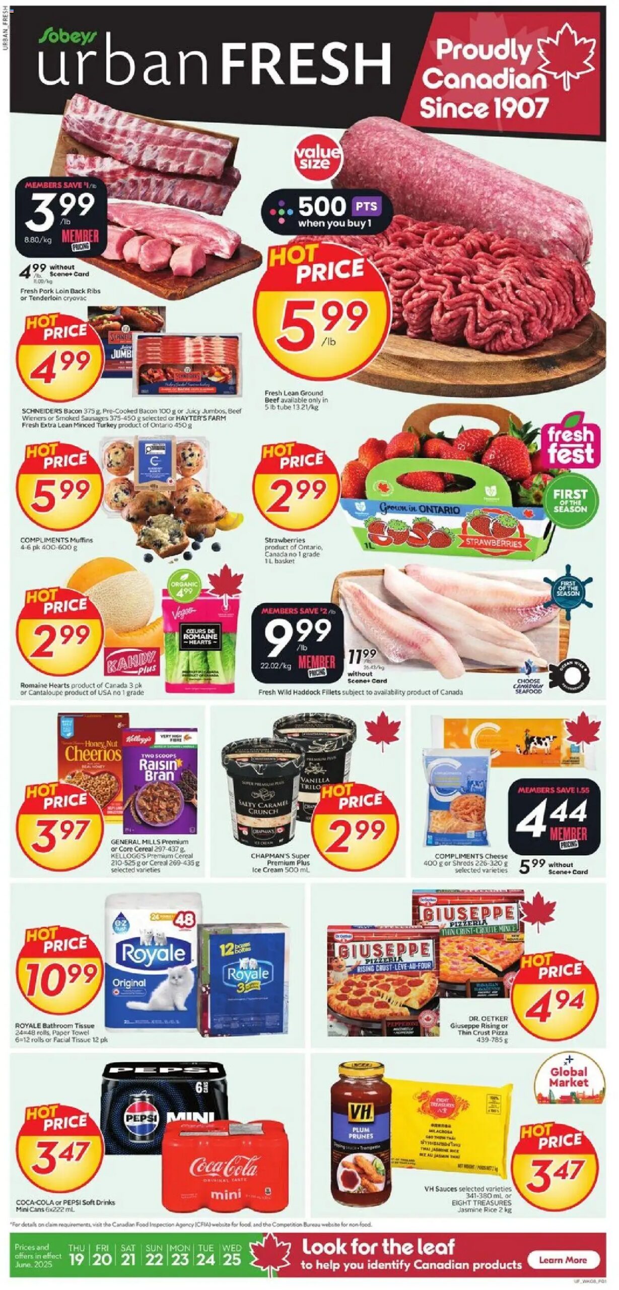 Sobeys weekly flyer starting Jun 19, 2025 ⭐️