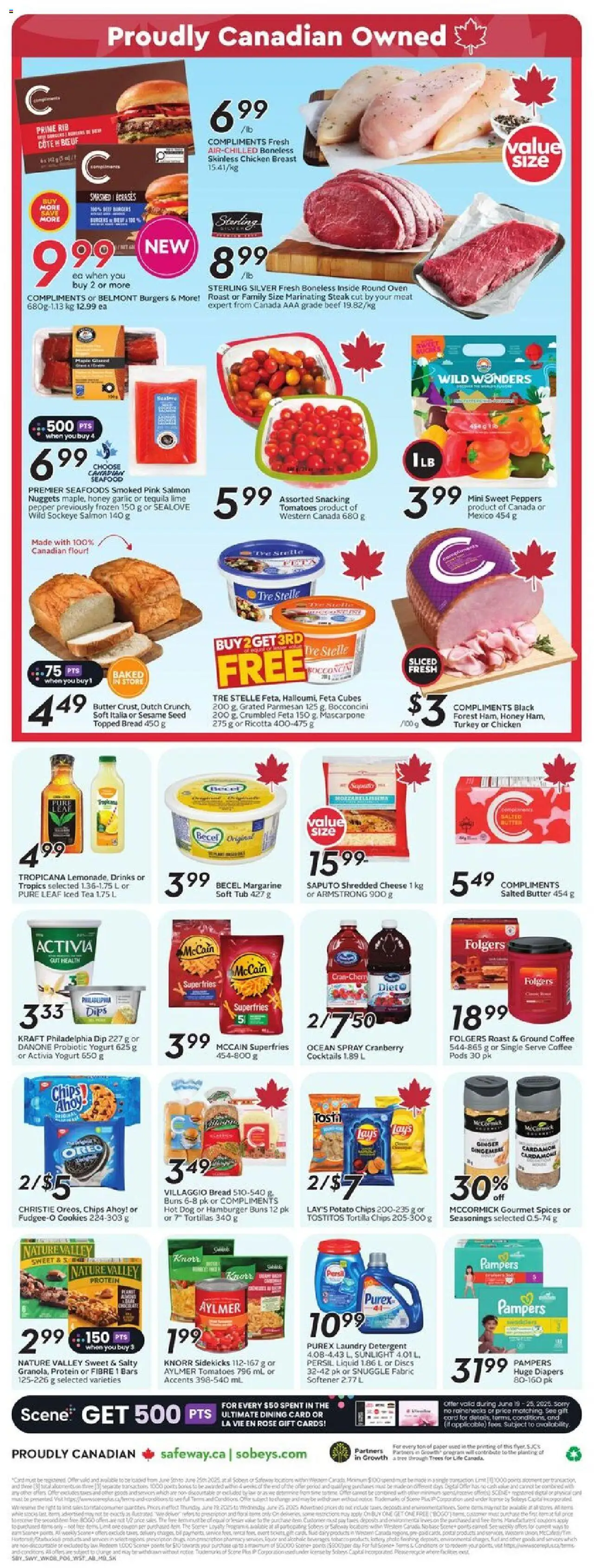 Sobeys flyer valid from Jun 19, 2025 - page number 4