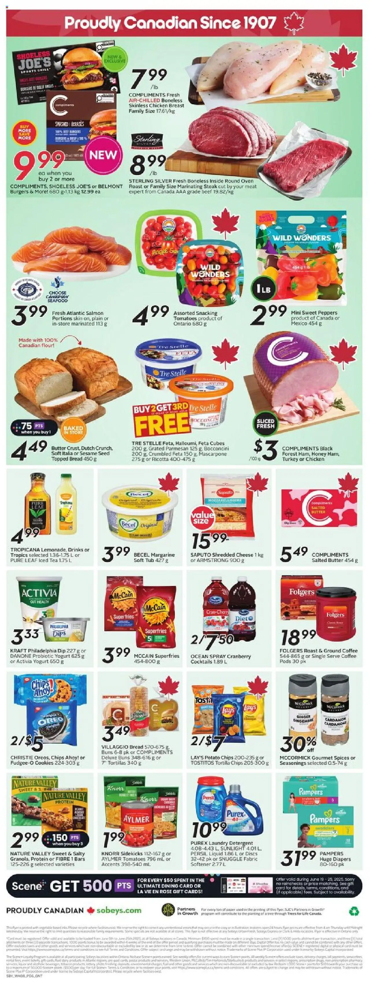 Sobeys flyer valid from Jun 19, 2025 - page number 4