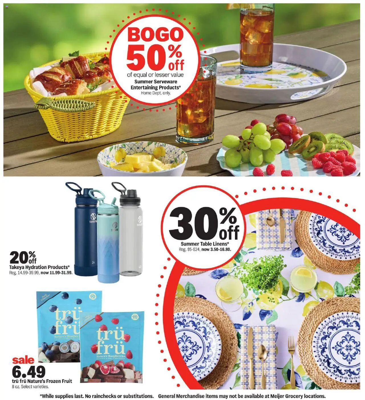 MEIJER AD from 06/22/2025 - 4th of July sale - PREVIEW - Page number 4