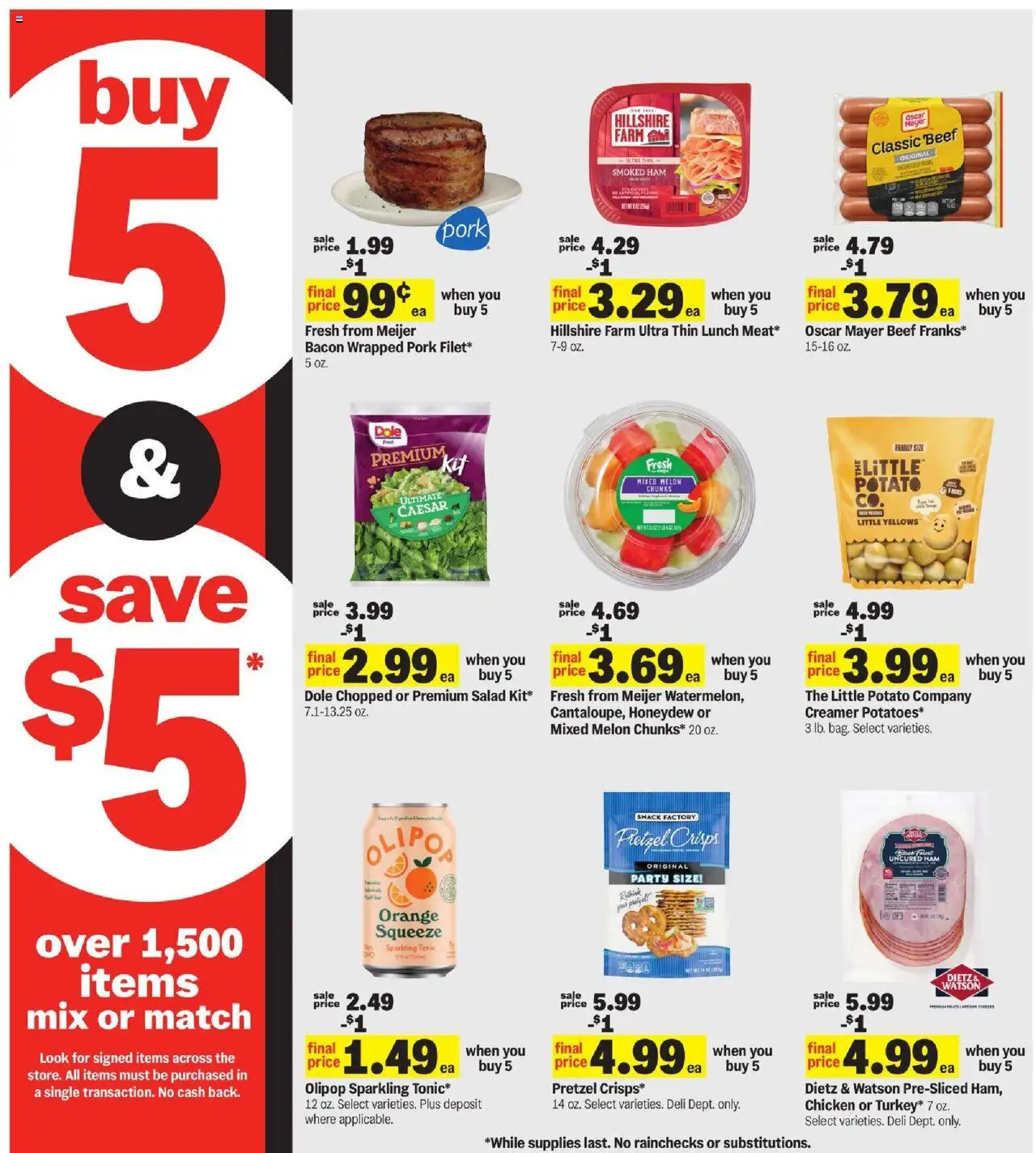 MEIJER AD from 06/22/2025 - Weekly Ad - PREVIEW - Page number 5
