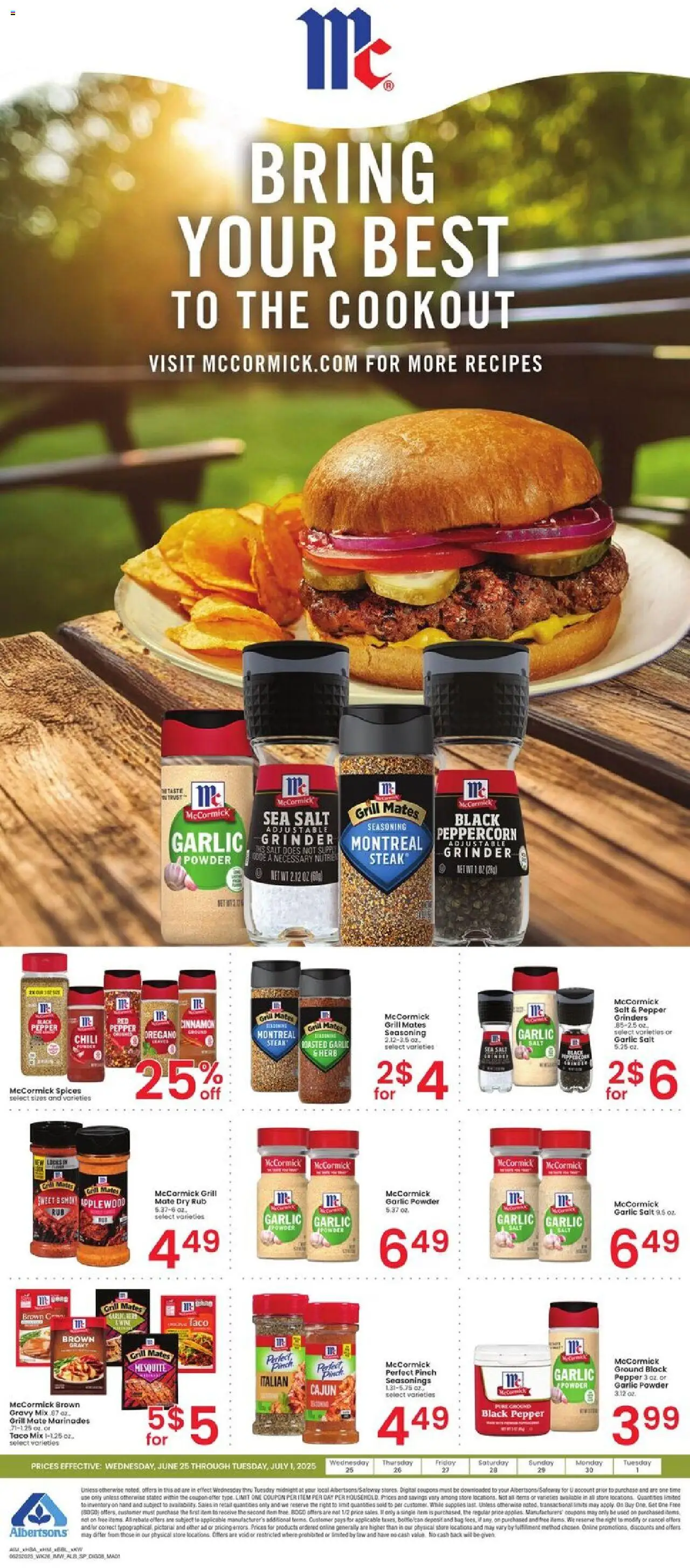 Albertsons Specialty Publication from 06/25/2025 - Flyer - Page number 2