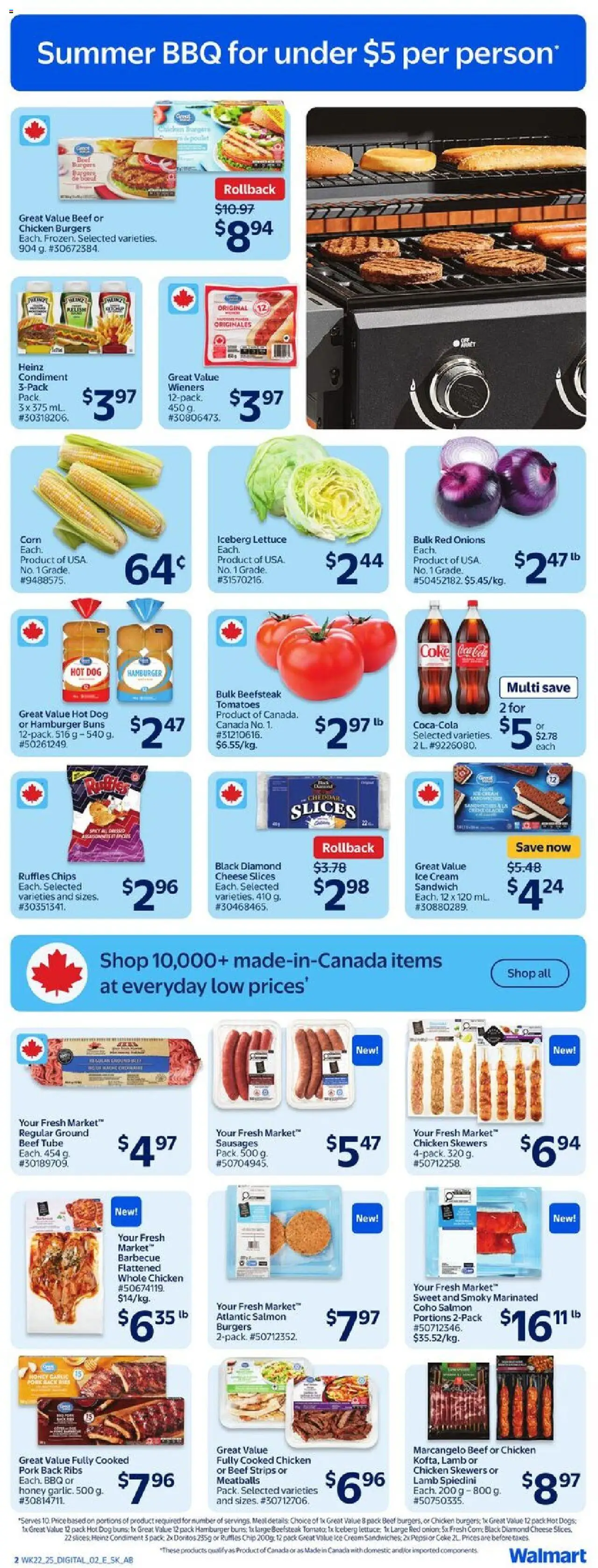 Walmart flyer valid from Jun 26, 2025 - page number 3