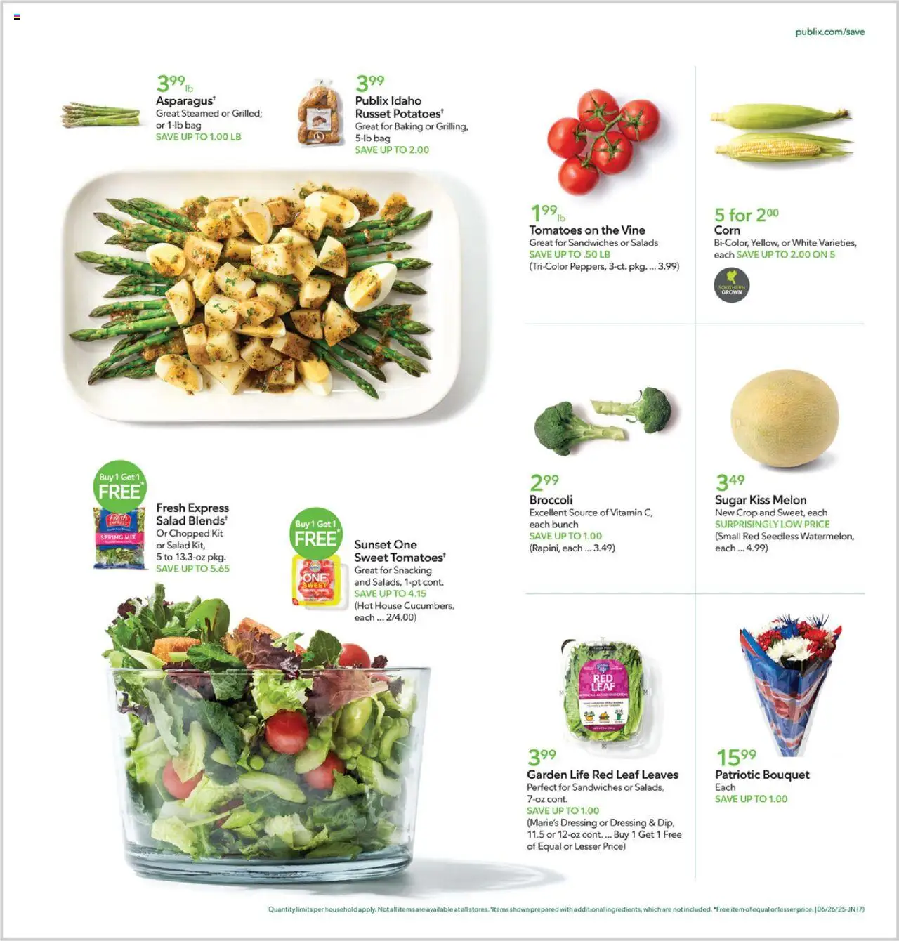 Publix Weekly ad from (06/25/2025) - Ad this week, Flyer - Page number 7