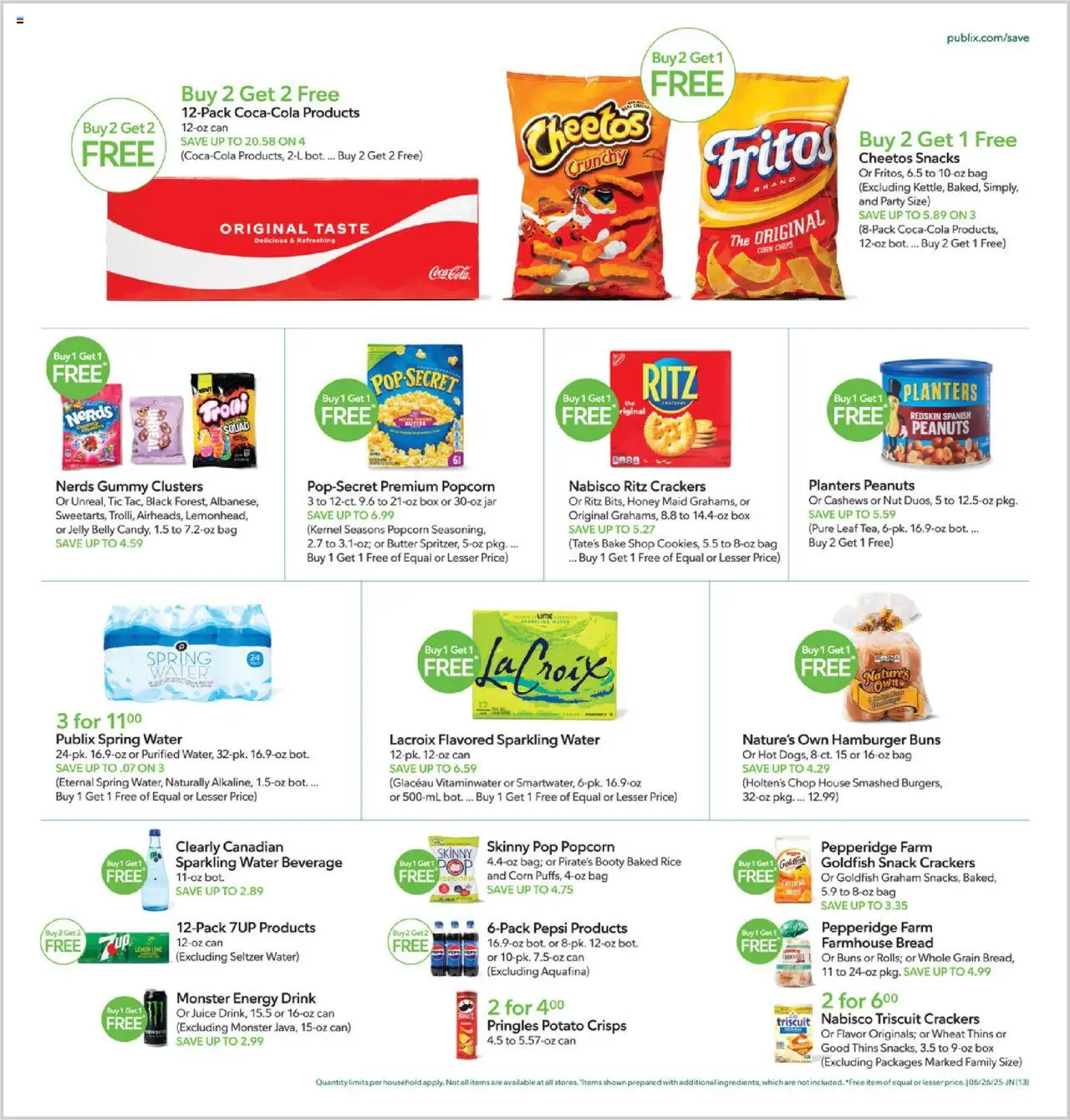 Publix Weekly ad from (06/25/2025) - Ad this week, Flyer - Page number 13