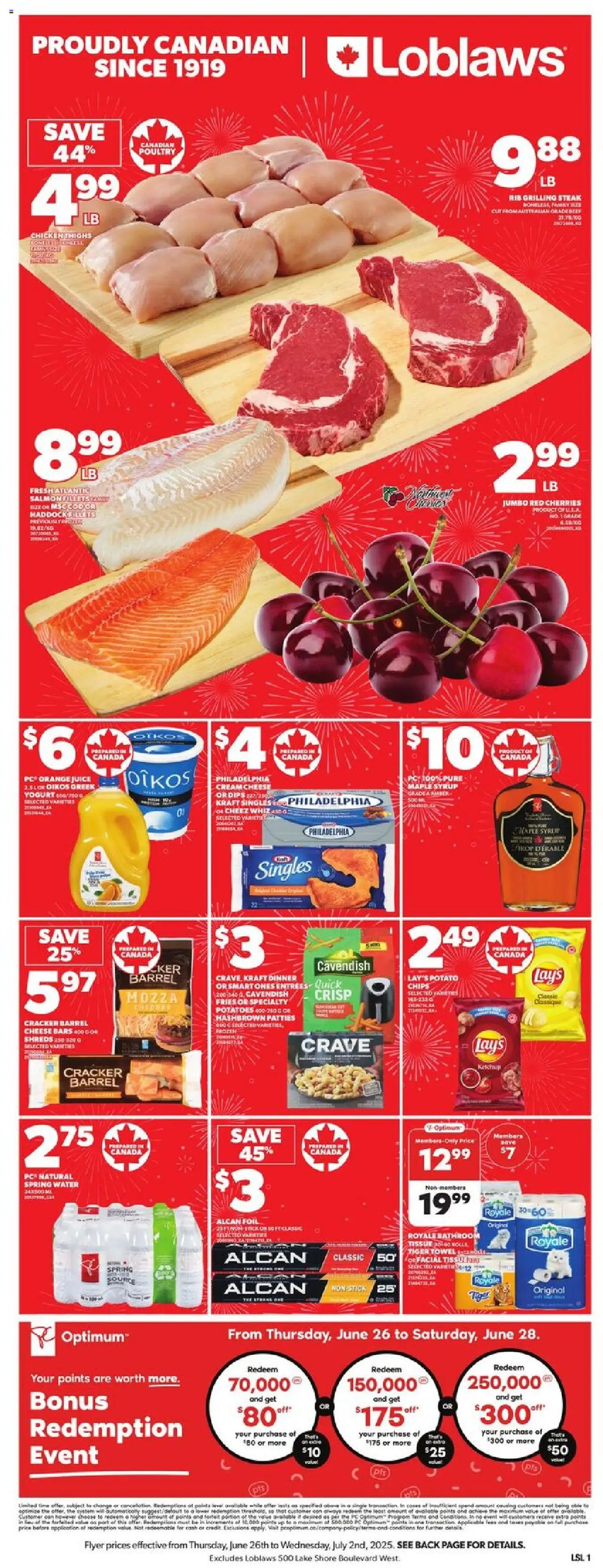 Loblaws flyer valid from Jun 26, 2025 - page number 3