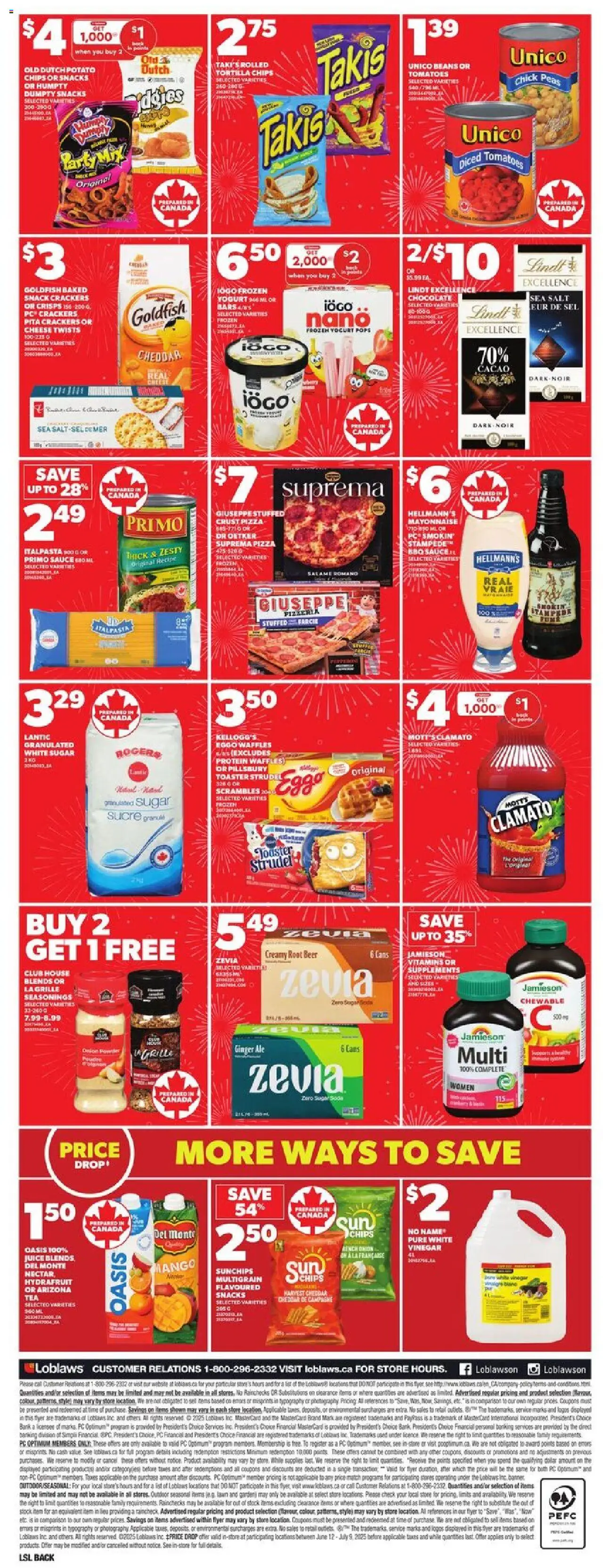 Loblaws flyer valid from Jun 26, 2025 - page number 4