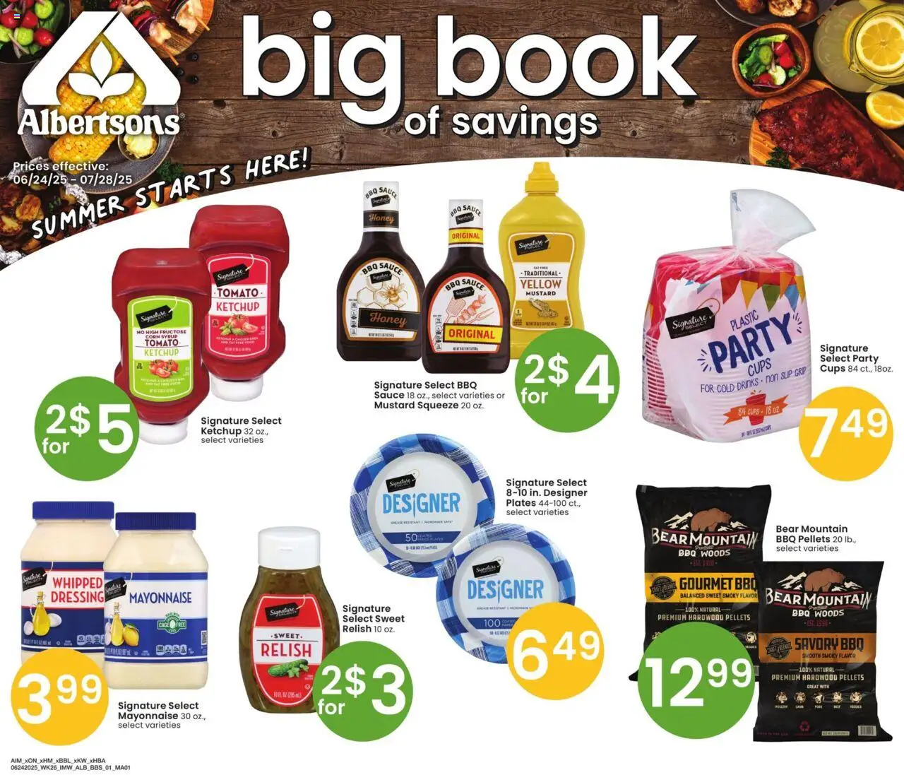 Albertsons Big Book of Savings from 06/24/2025 - Flyer - Page number 1