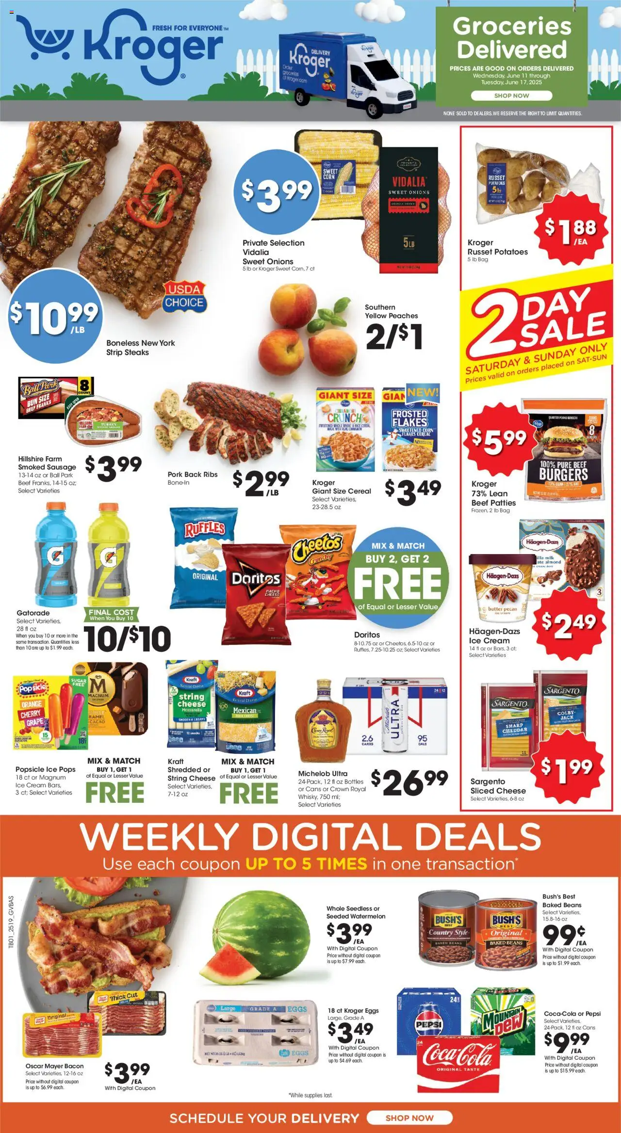 Kroger Weekly ads from 06/11/2025 >> Ad for next week - Page number 1