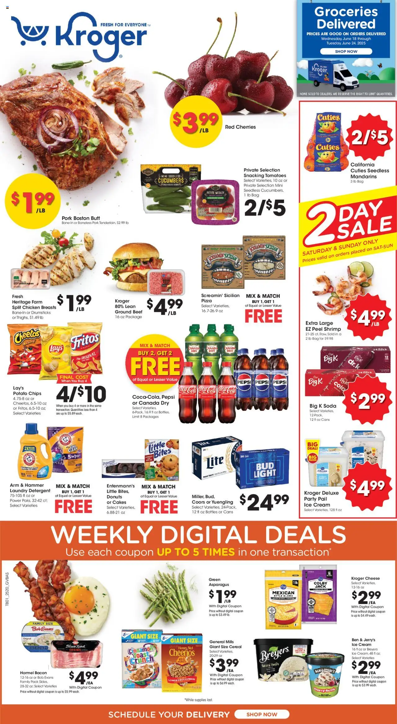 KROGER Weekly ad from 06/18/2025 >> Ad for next week