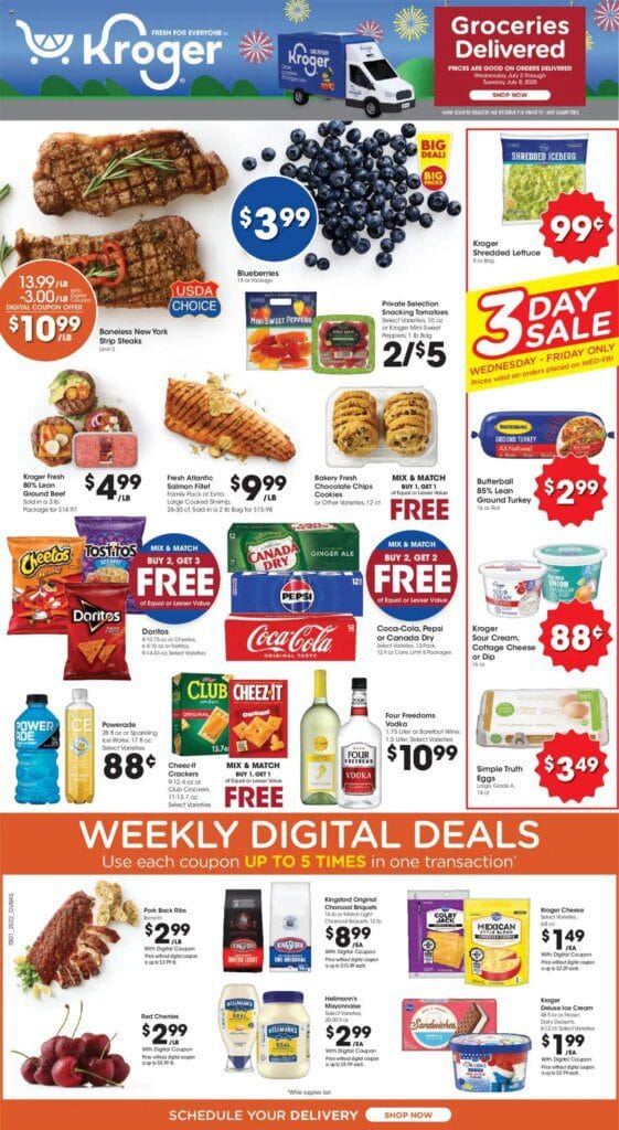 KROGER Weekly ad from 07022025 gtgt Ad for next week
