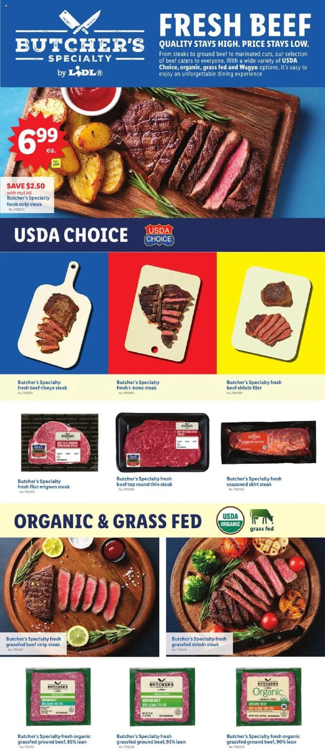 LIDL Butcher's Specialty (06/06/2025) ☄️ >> Circular, Flyer