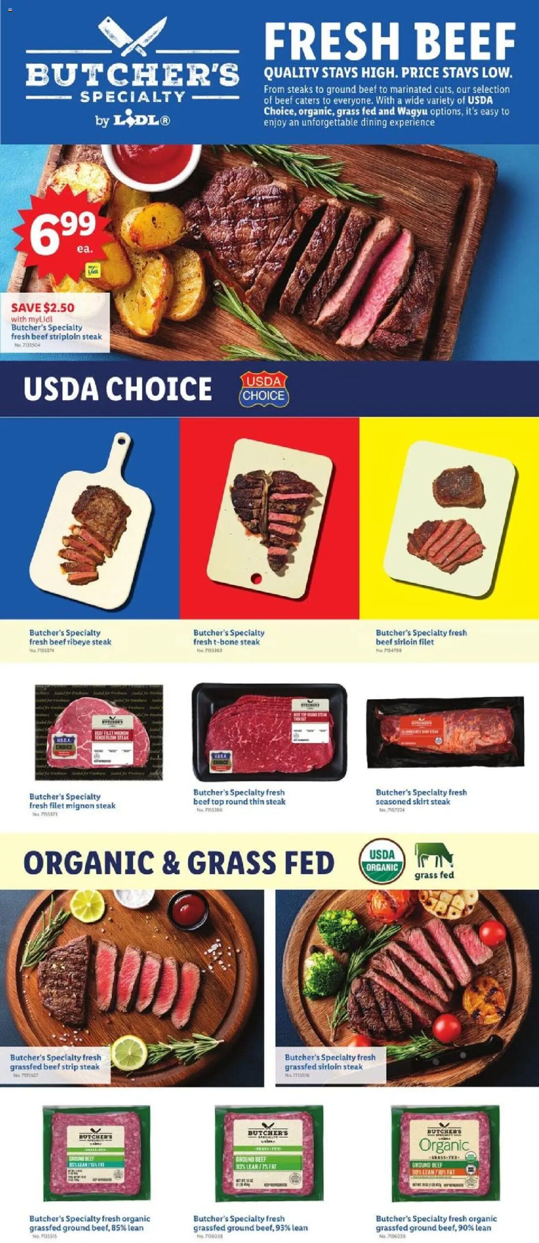 LIDL Butcher's Specialty - DC (06/06/2025) ☄️ >> Circular, Flyer