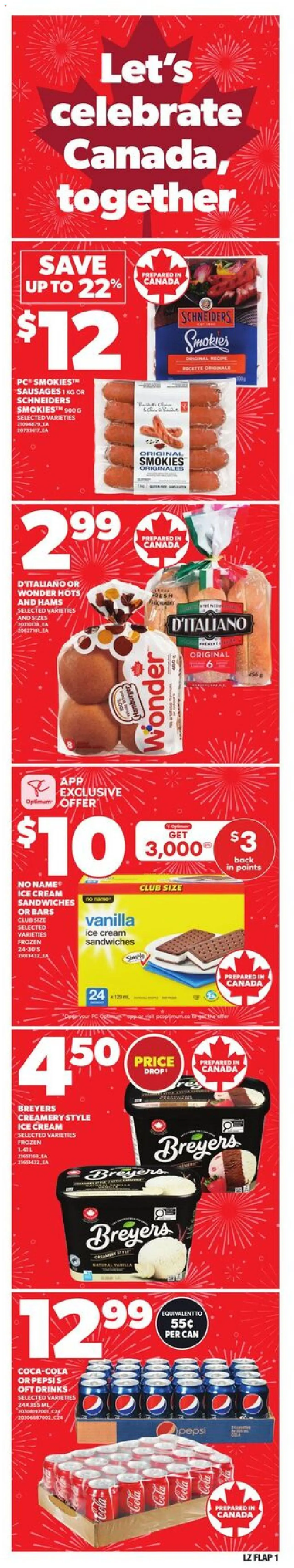 Loblaws flyer valid from Jun 26, 2025 - page number 1