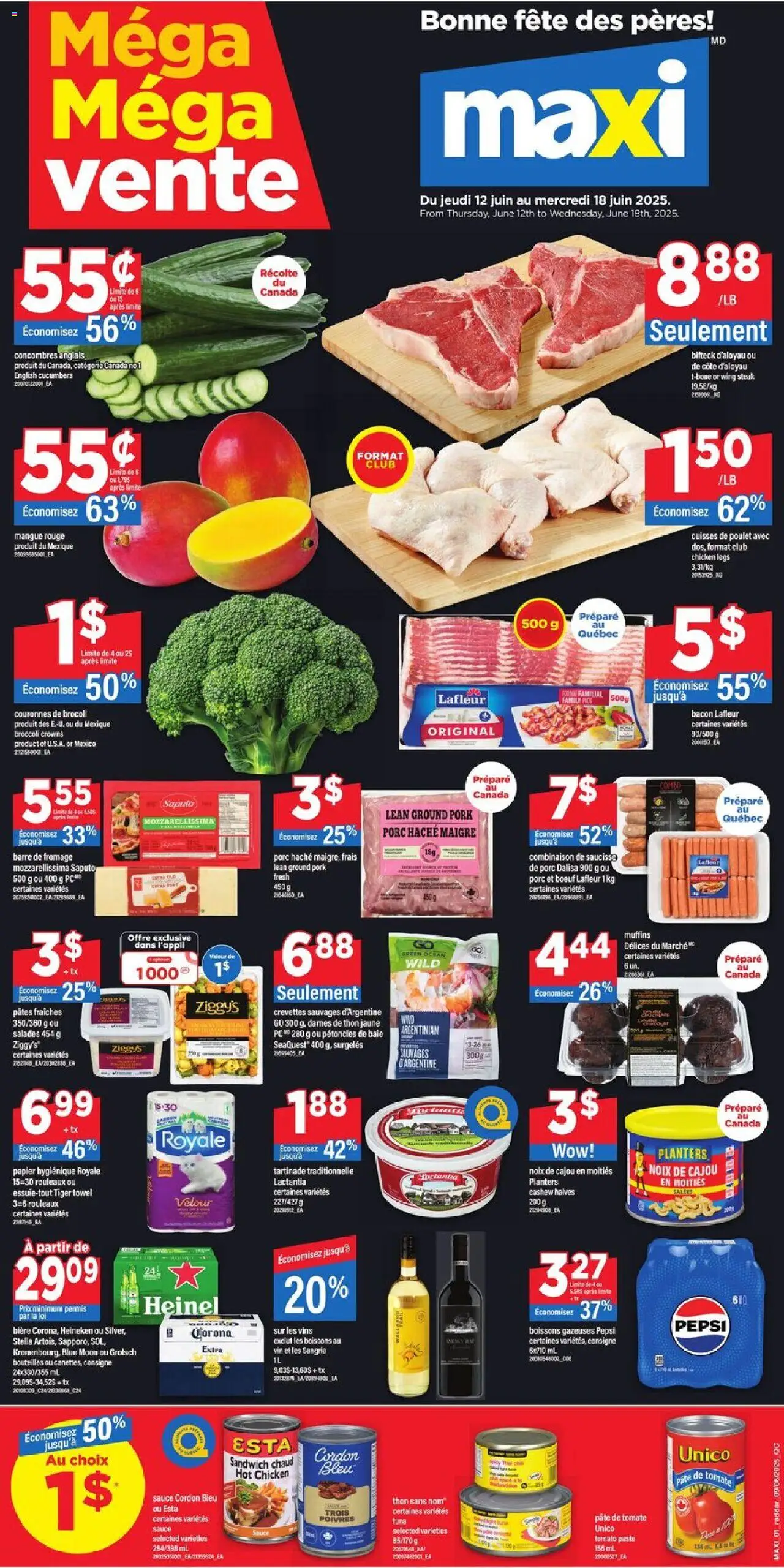 Maxi flyer valid from Jun 12, 2025 - page number 1