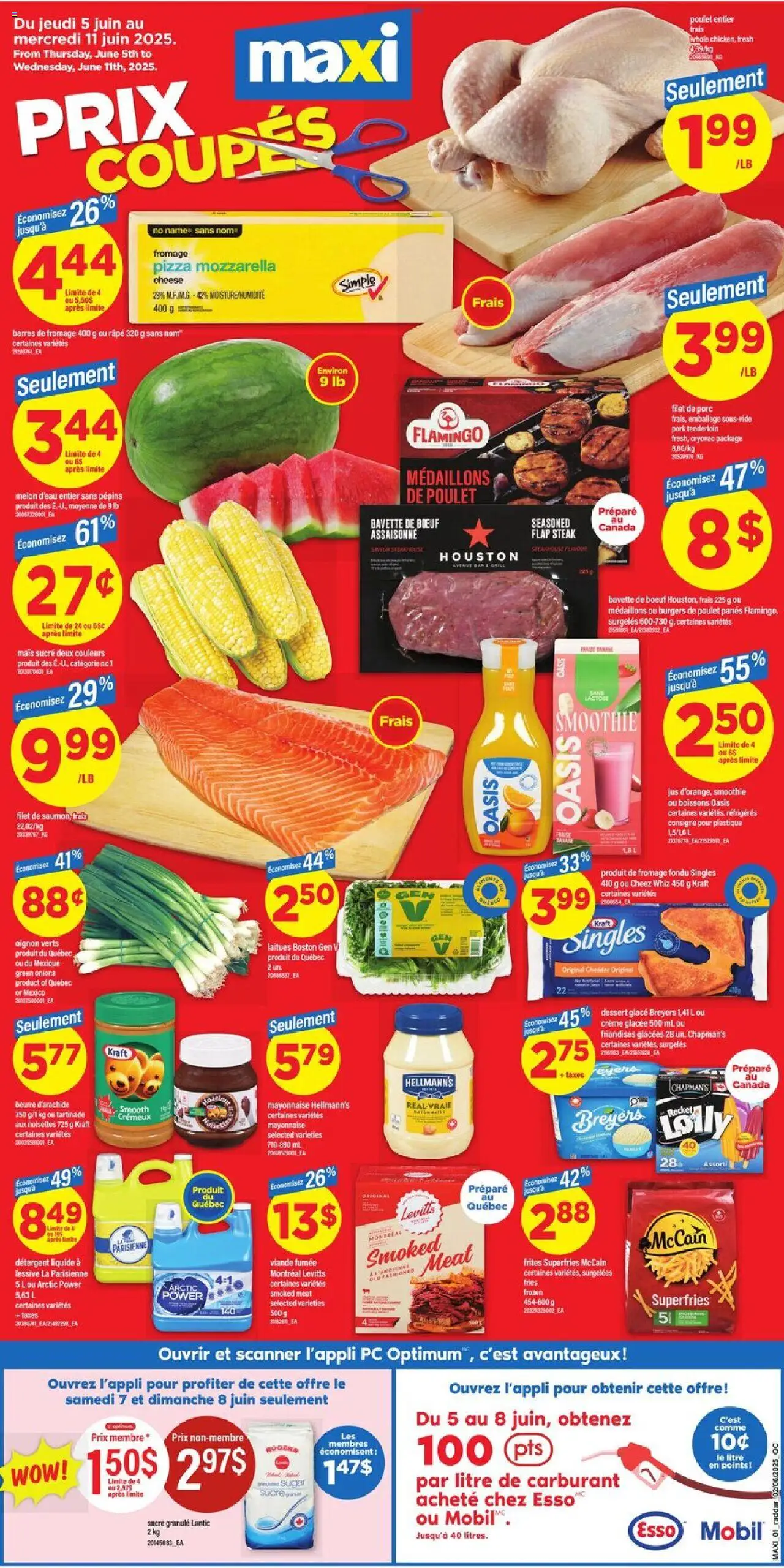 Maxi weekly flyer starting Jun 5, 2025 ⭐️
