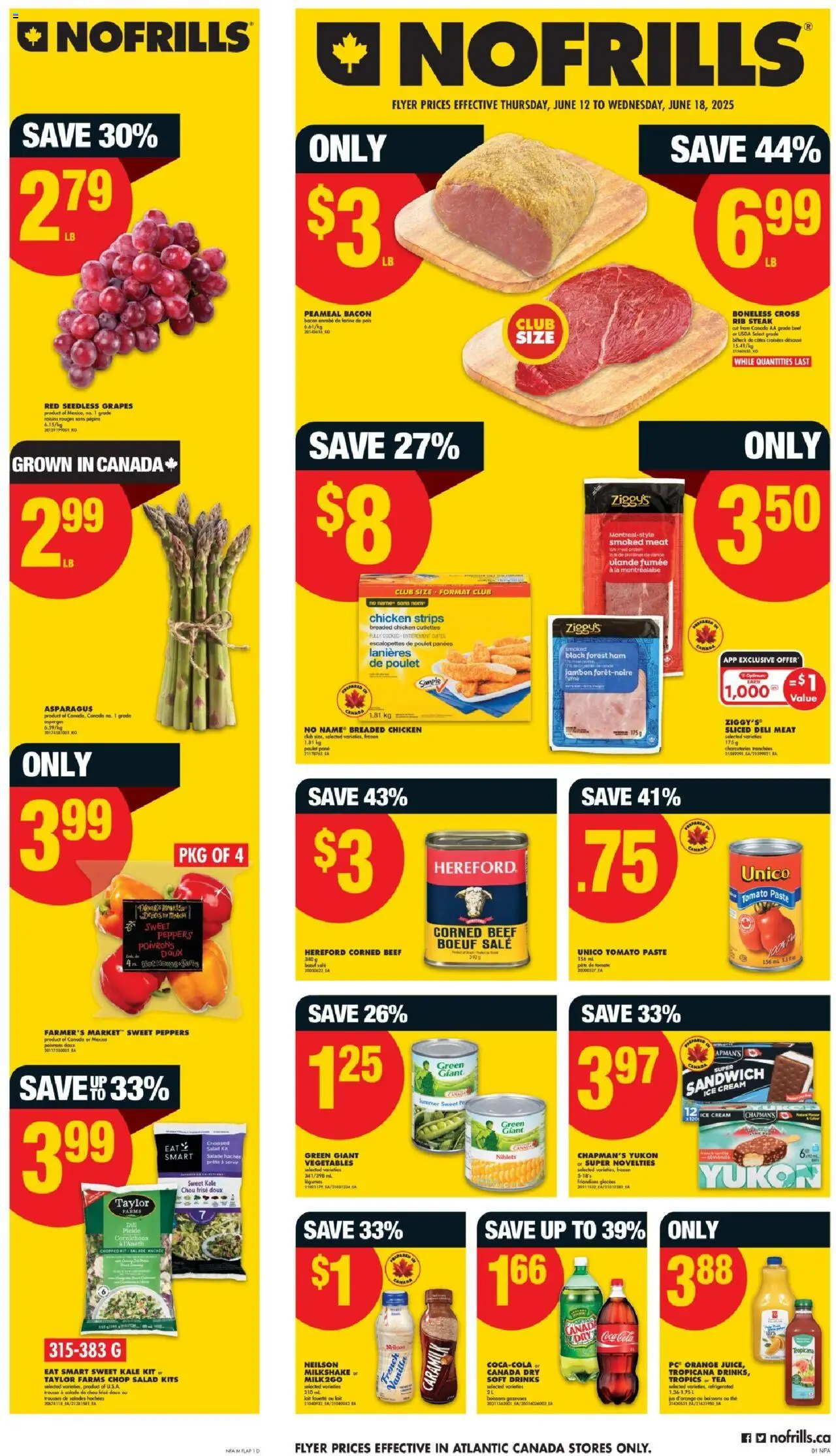 No Frills flyer valid from Jun 12, 2025 - page number 1