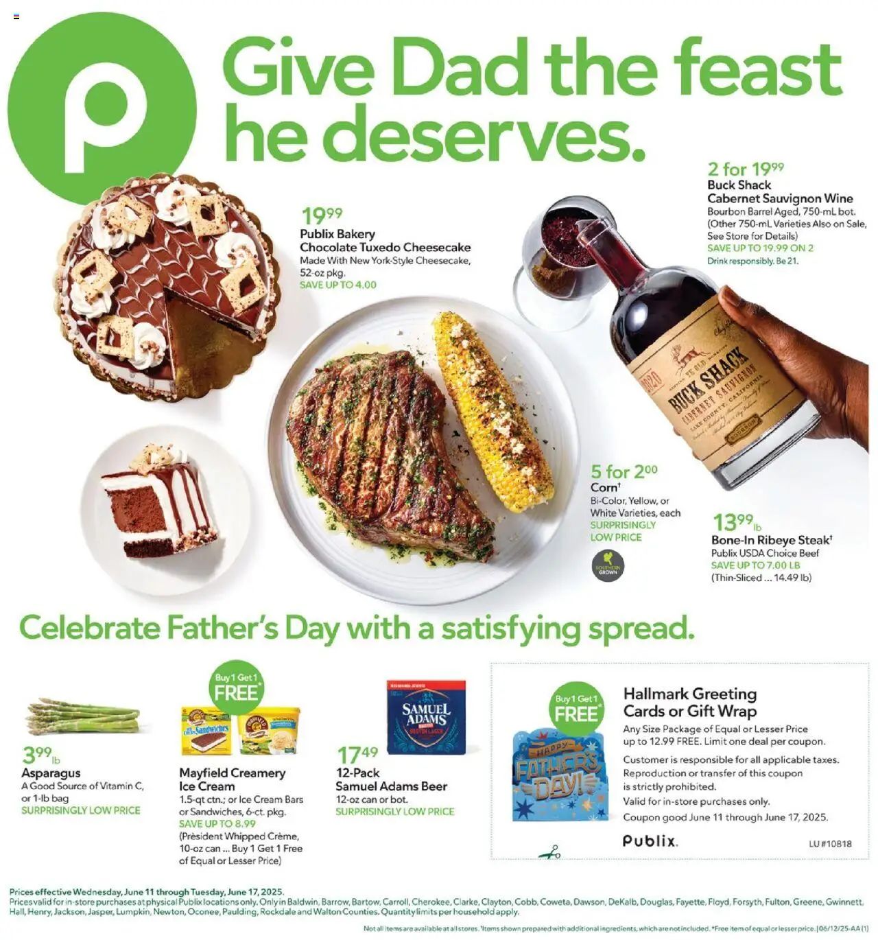 Publix Weekly ad from (06/11/2025) - Ad this week, Flyer - Page number 1