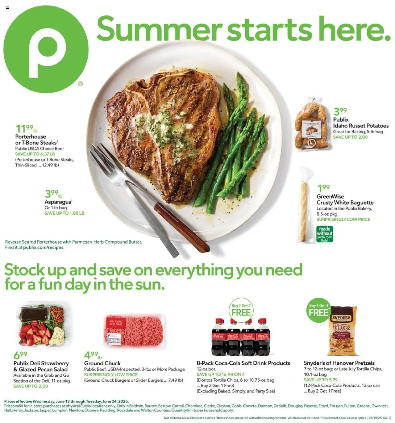 PUBLIX Weekly ad from 06/18/2025 >> Ad this week, Flyer