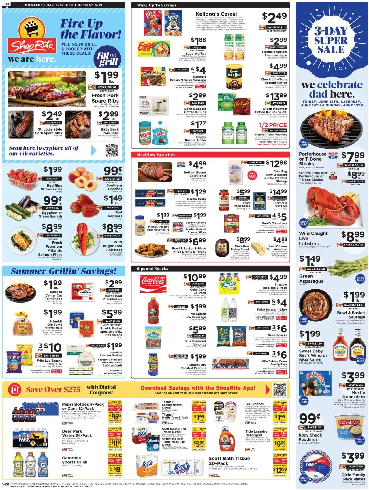 ShopRite Circular from 06/12/2025 >> Weekly Ad, flyer - Page number 1