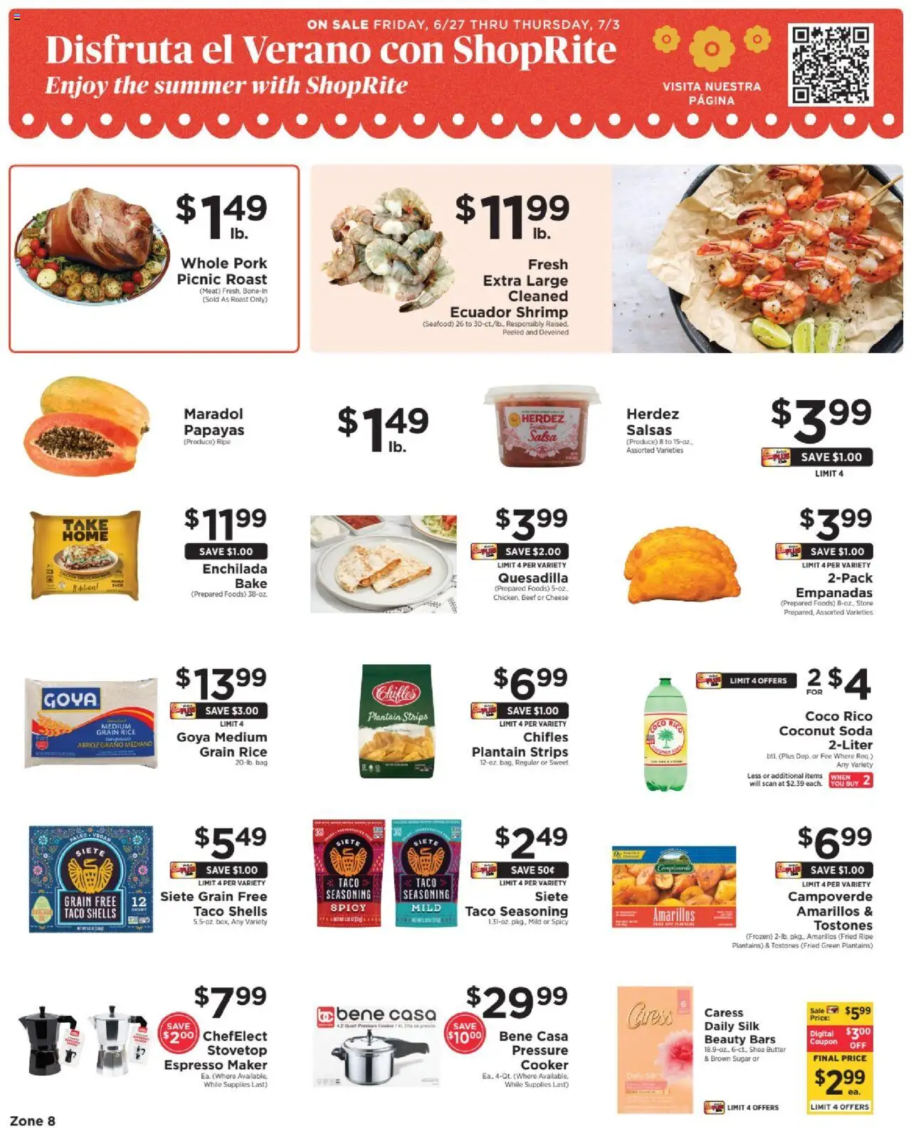 ShopRite Circular from 06/26/2025 >> Weekly Ad, flyer - Page number 1