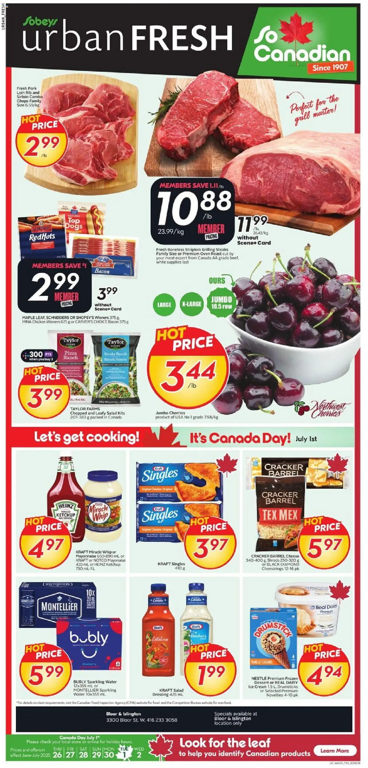 Sobeys flyer valid from Jun 26, 2025 - page number 1