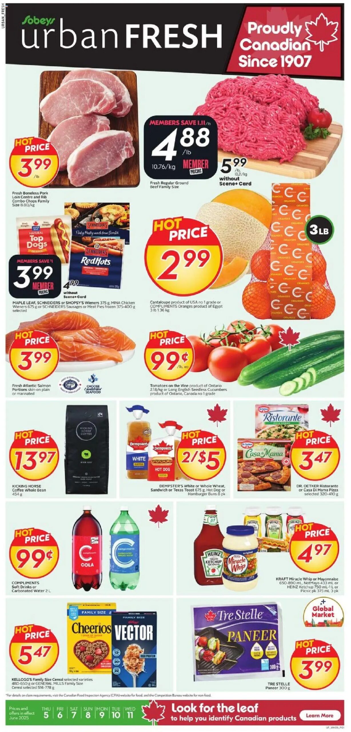 Sobeys weekly flyer starting Jun 5, 2025 ⭐️