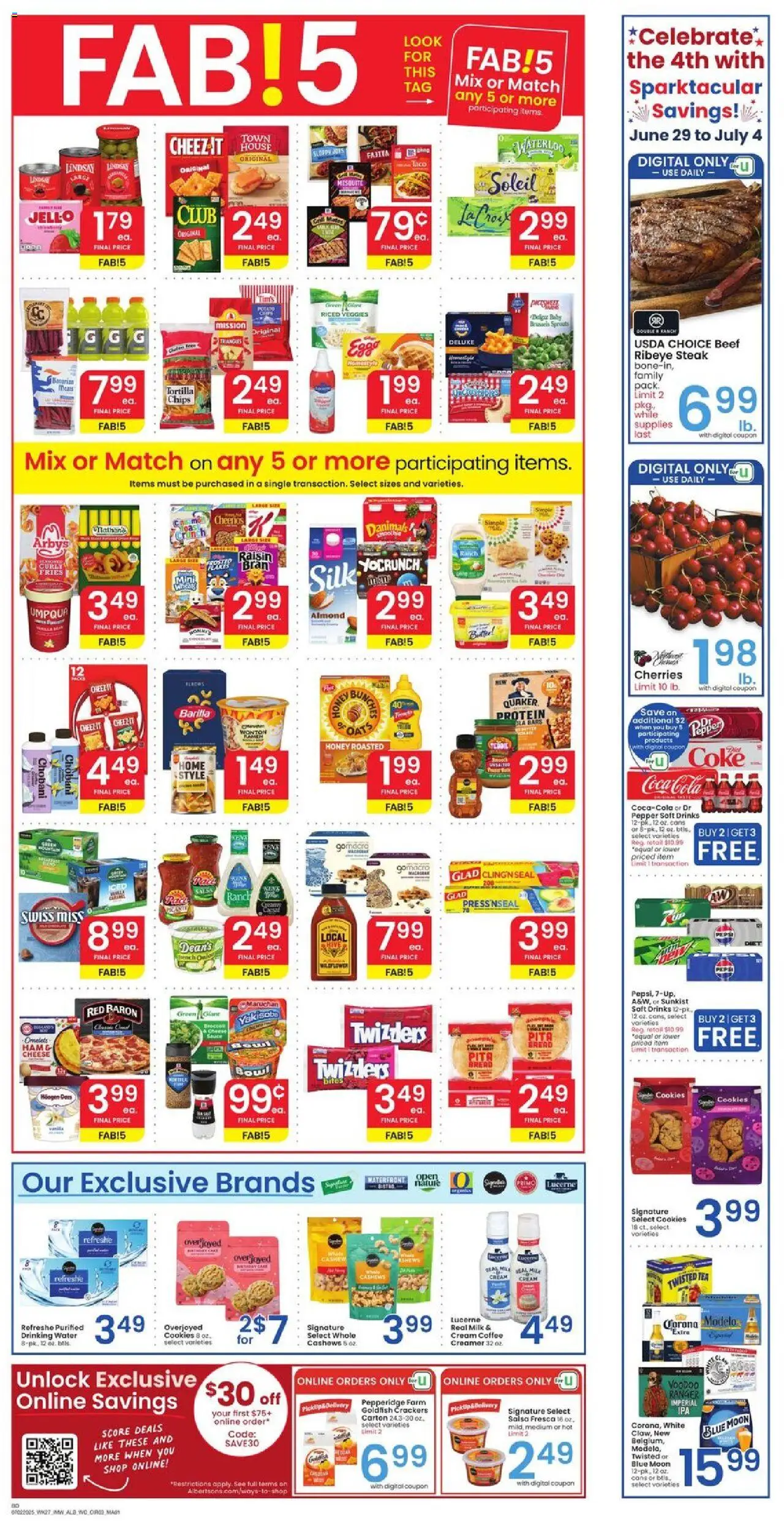 Albertsons Weekly Ad from 07/02/2025 - Flyer - Page number 2