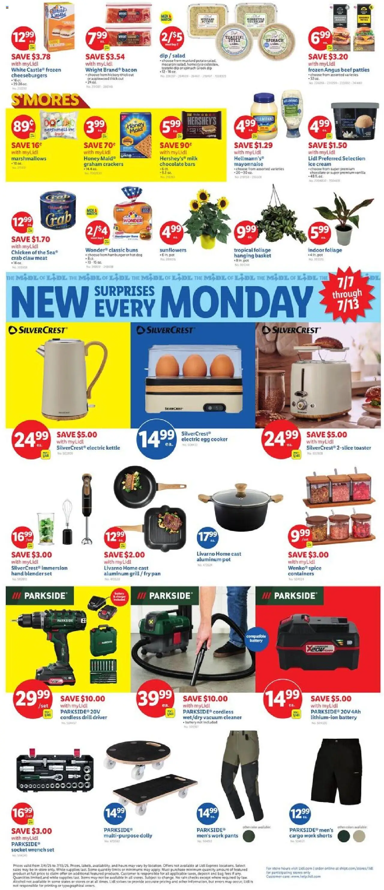 Lidl Weekly Ad from 07/04/2025 - Circular, Weekly flyer - Page number 2