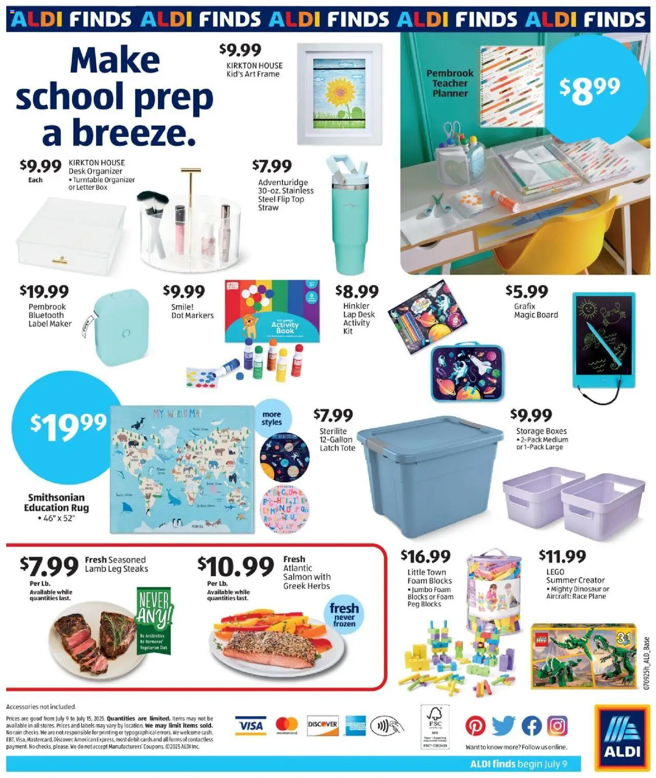 Aldi Weekly Ad from 07/09/2025 - Flyer, Sales ad - Page number 2