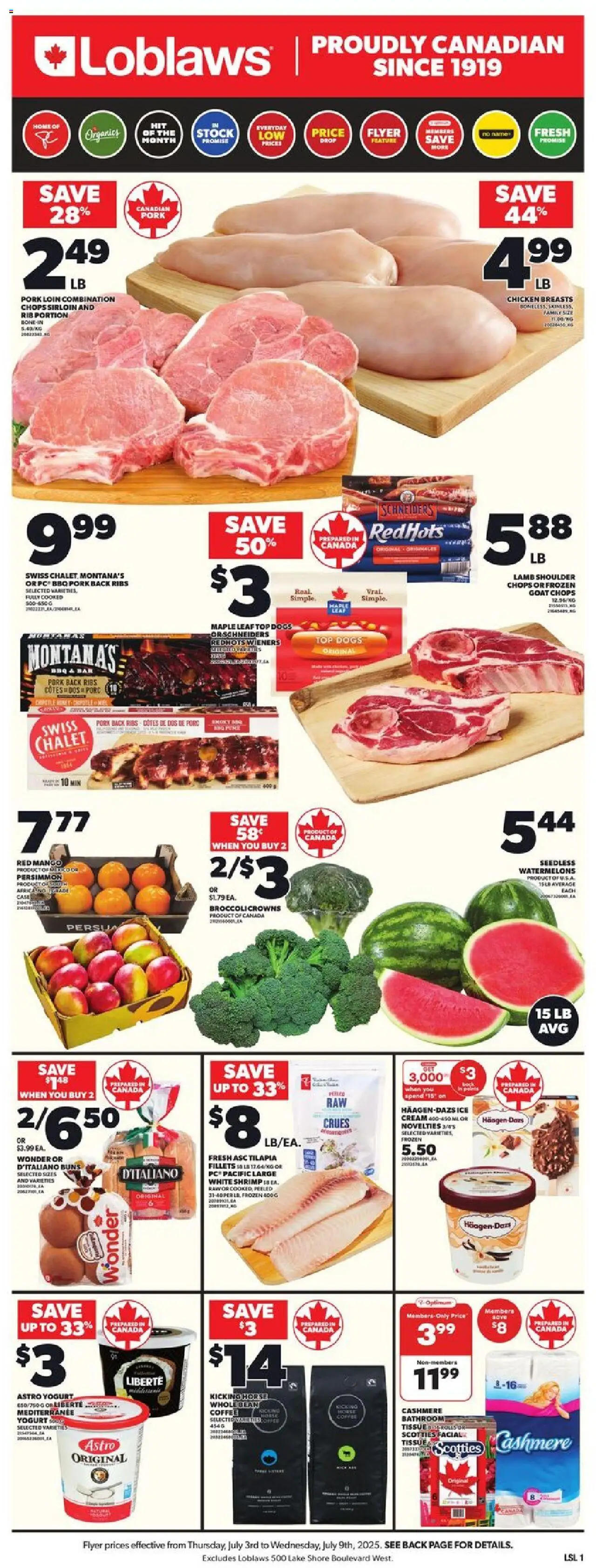 Loblaws flyer valid from Jul 03, 2025 - page number 3