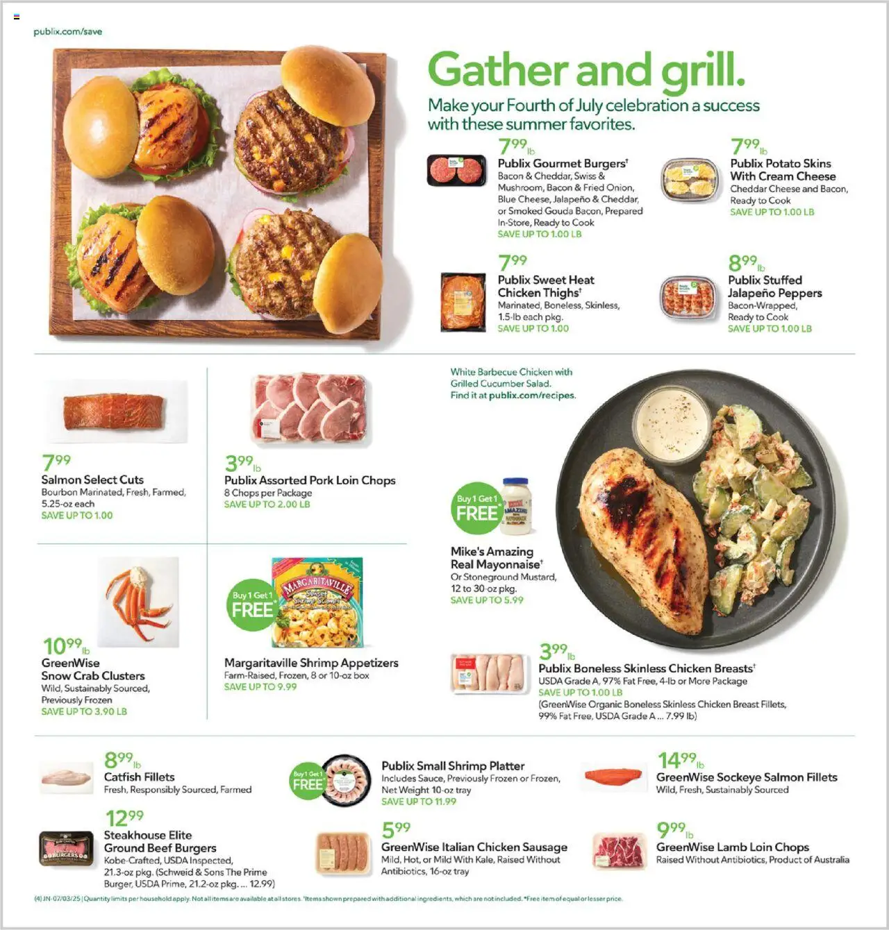 Publix Weekly ad from (07/02/2025) - Ad this week, Flyer - Page number 4