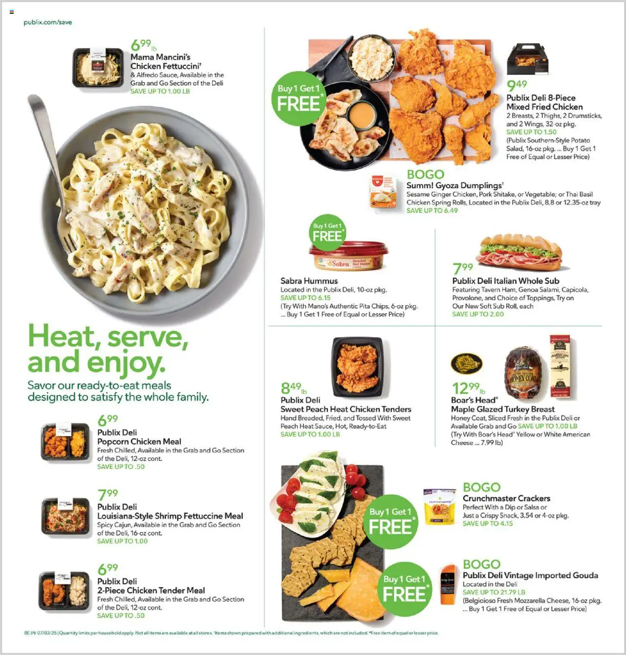 Publix Weekly ad from (07/02/2025) - Ad this week, Flyer - Page number 8