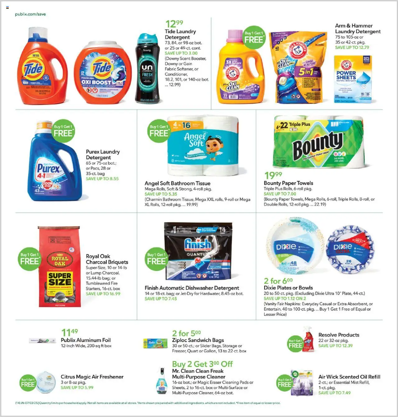 Publix Weekly ad from (07/02/2025) - Ad this week, Flyer - Page number 14