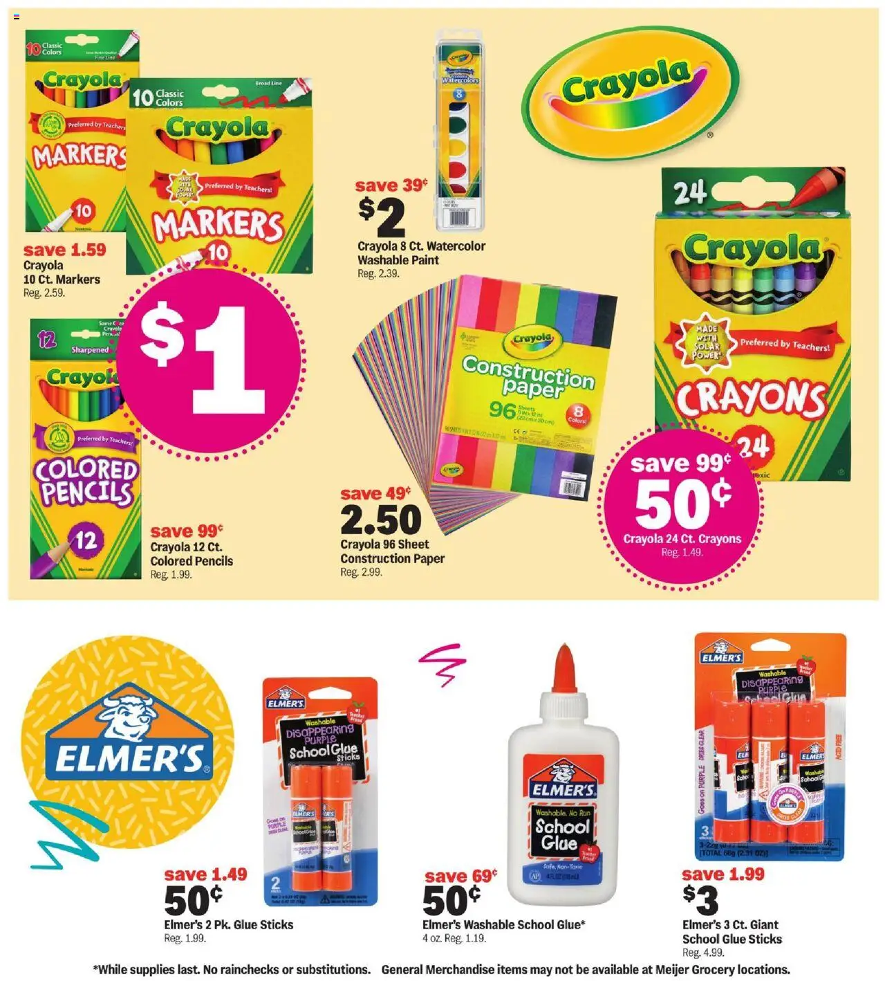 MEIJER AD from 07/06/2025 - Back to school must-haves - PREVIEW - Page number 3