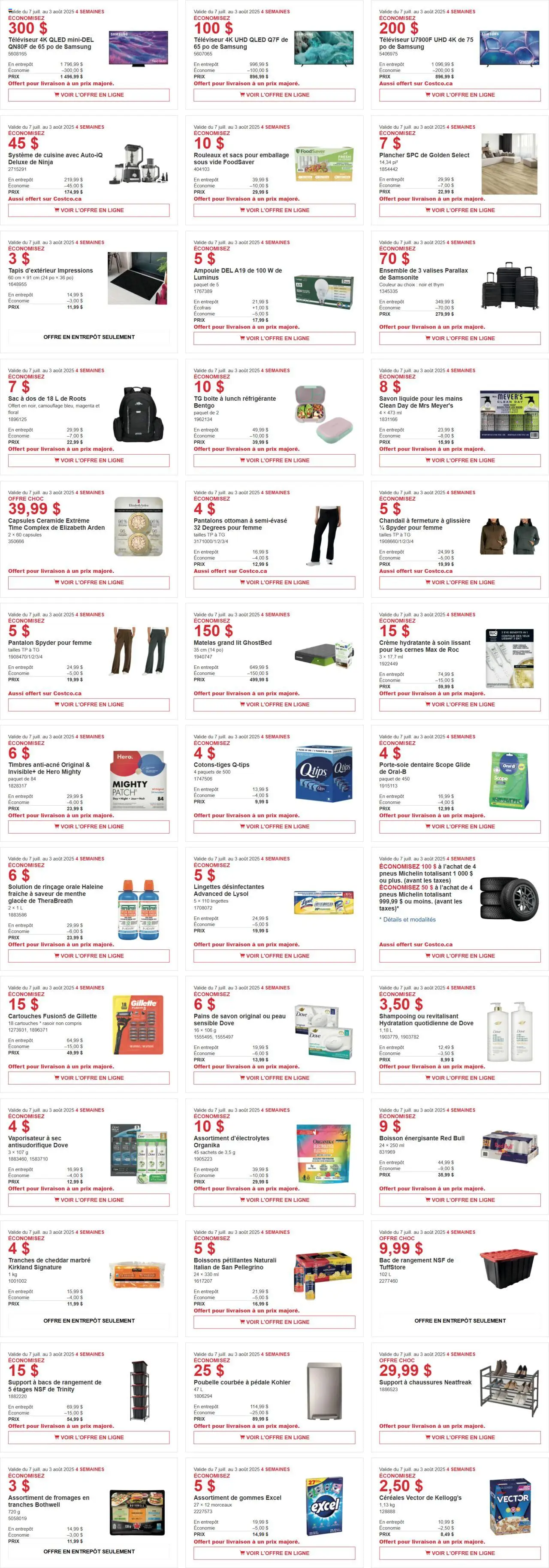 Costco flyer valid from Jul 07, 2025 - page number 2