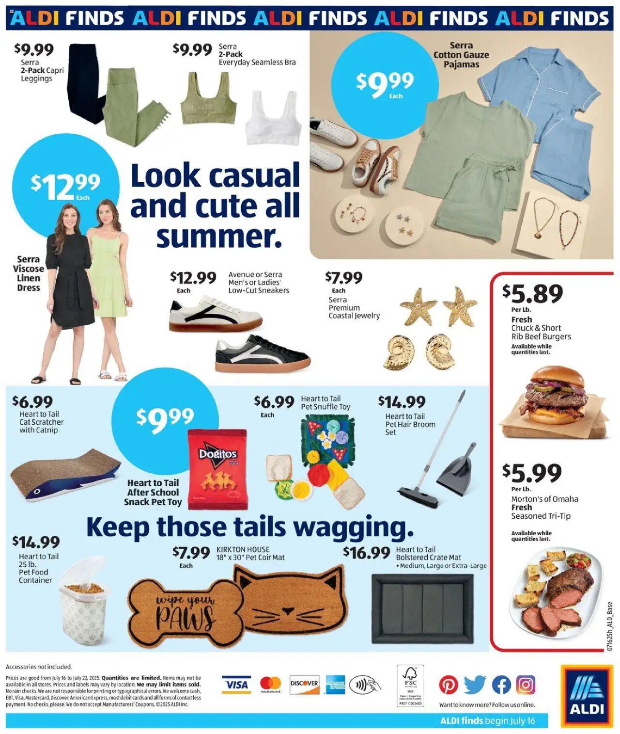 Aldi Weekly Ad from 07/16/2025 - Flyer, Sales ad - Page number 2