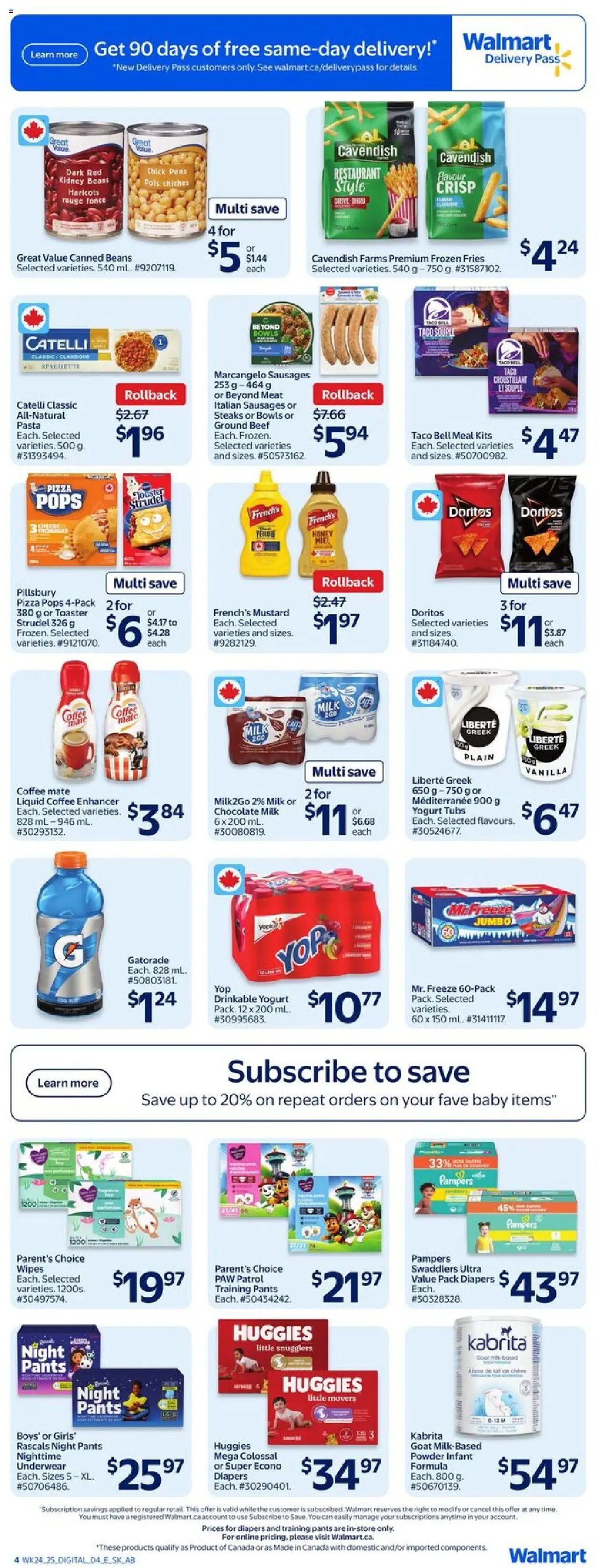 Walmart flyer valid from Jul 10, 2025 - page number 5