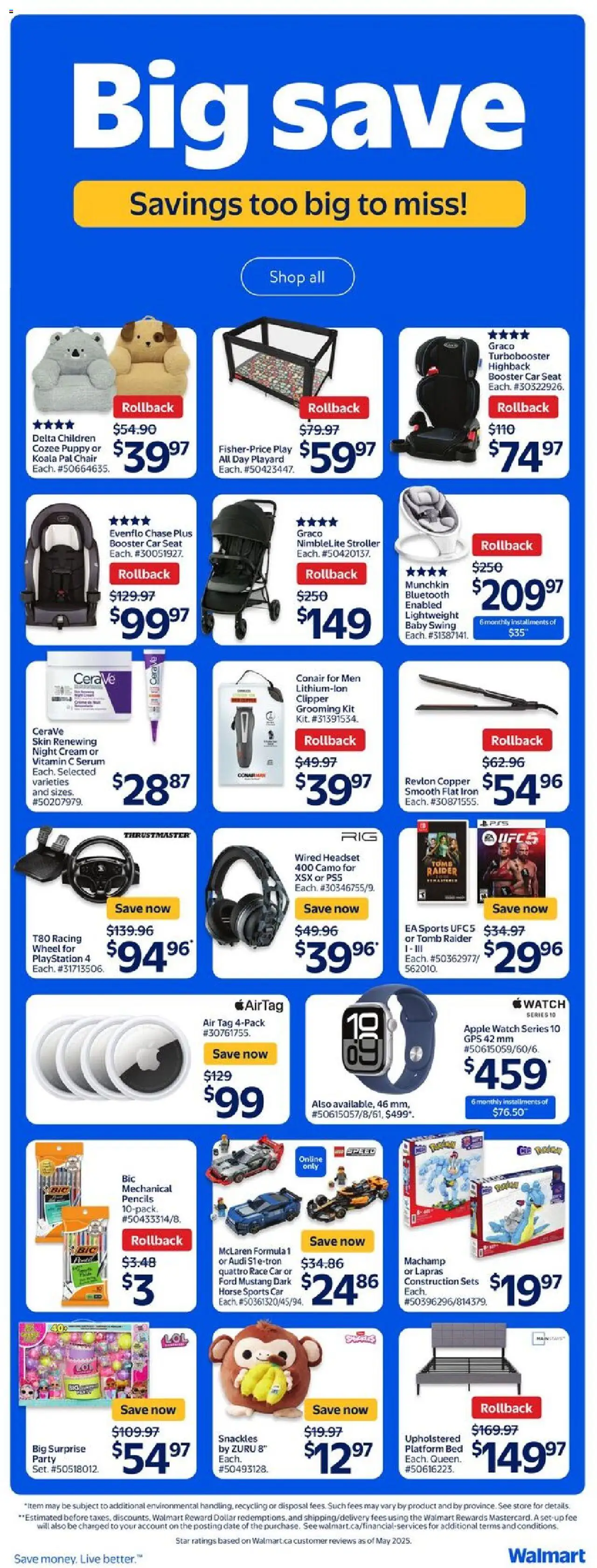 Walmart flyer valid from Jul 10, 2025 - page number 10