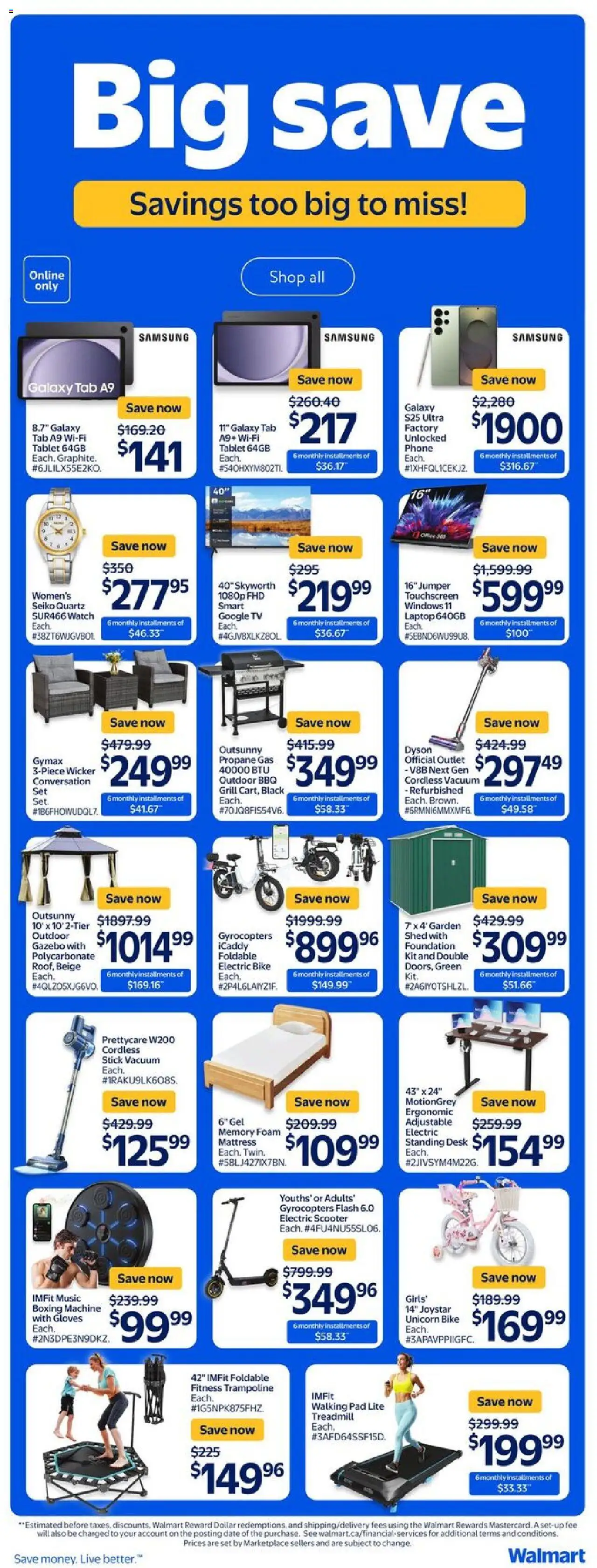 Walmart flyer valid from Jul 10, 2025 - page number 12