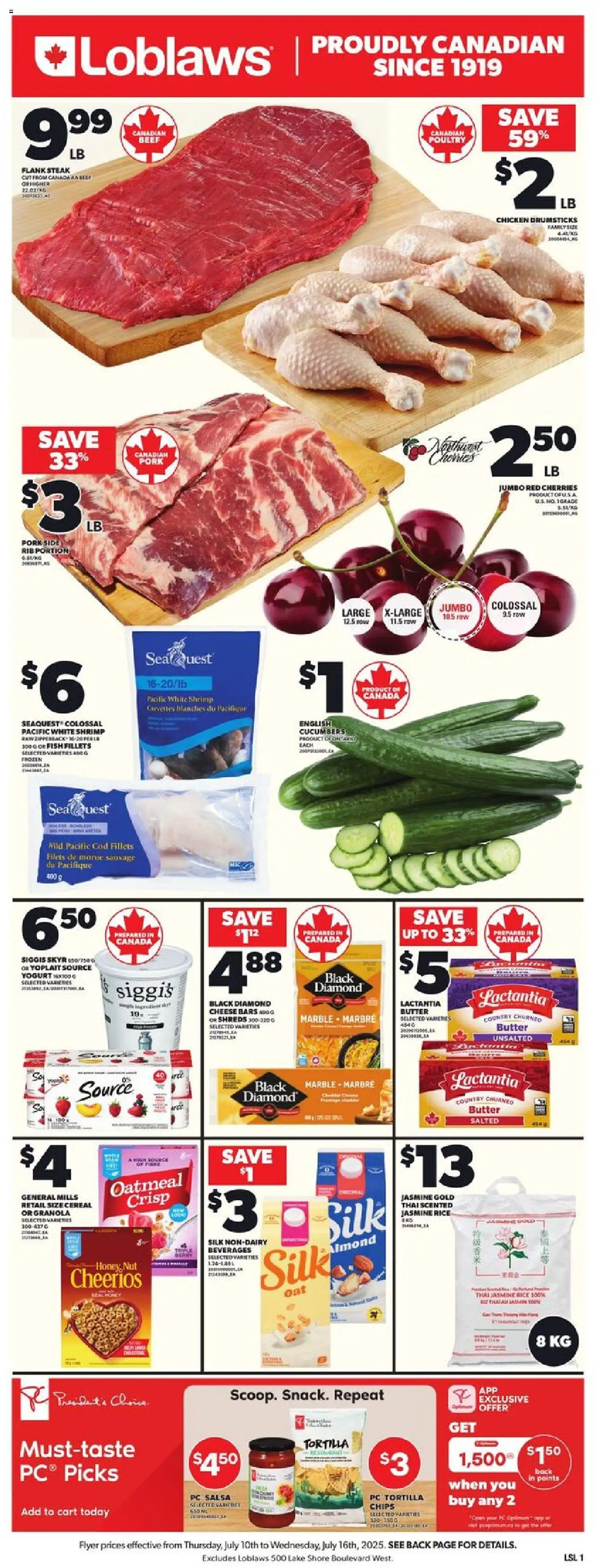 Loblaws flyer valid from Jul 10, 2025 - page number 3