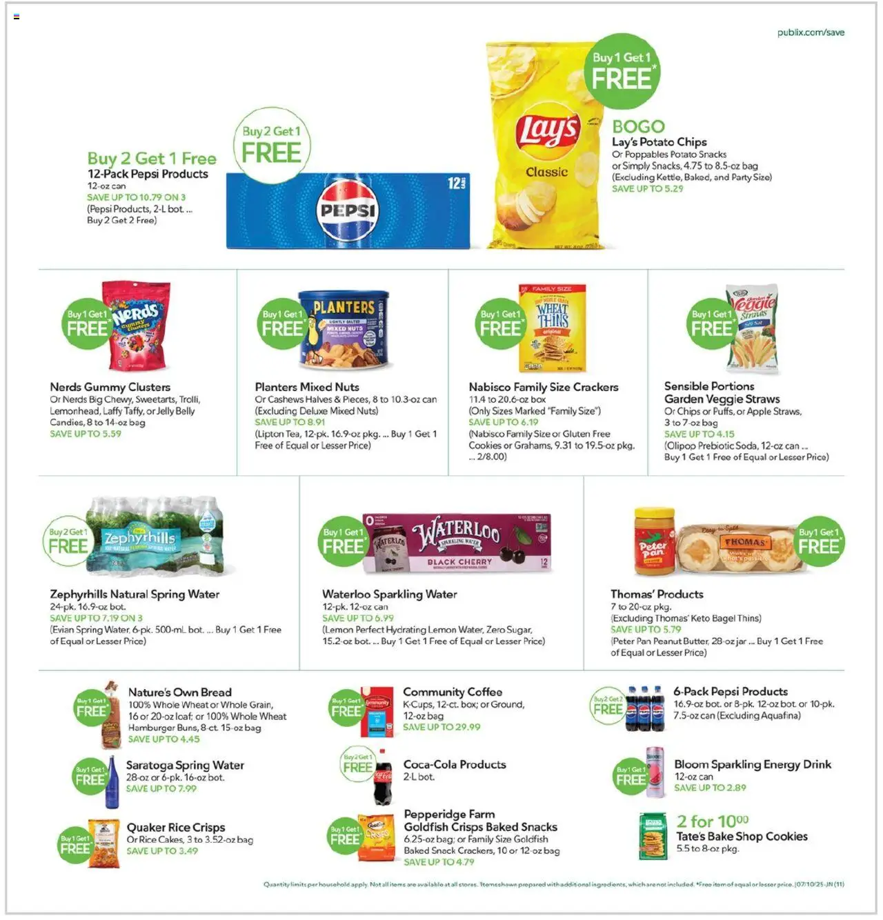 Publix Weekly ad from (07/09/2025) - Ad this week, Flyer - Page number 11