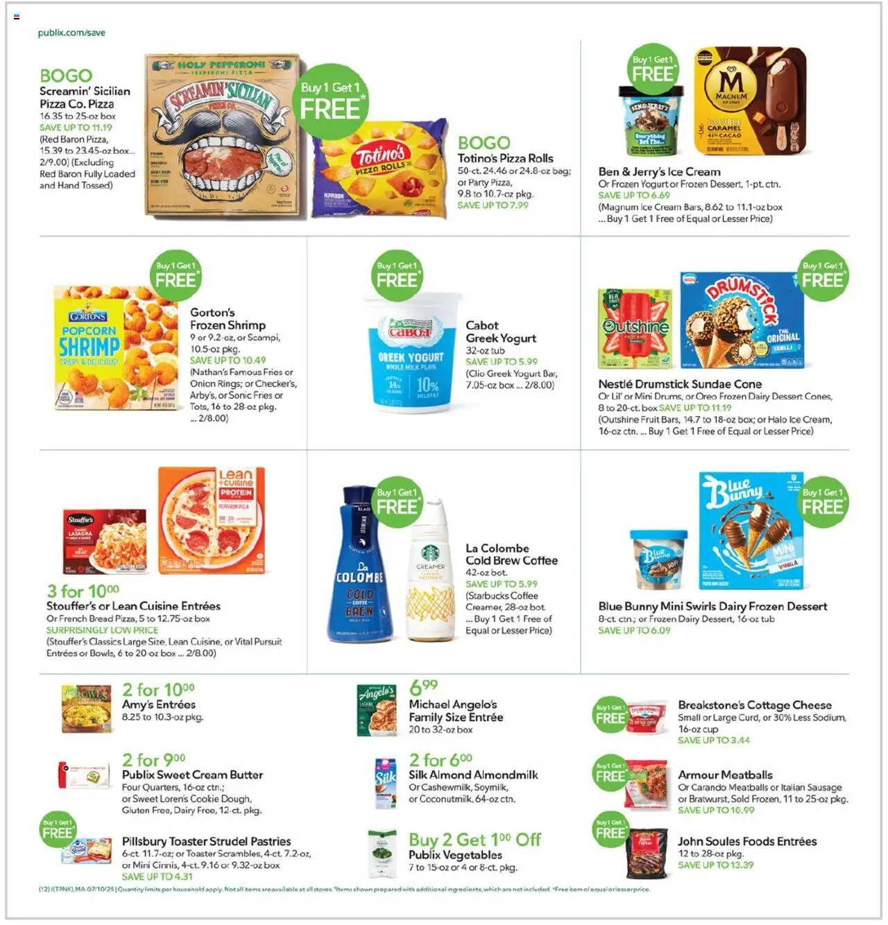 Publix Weekly ad from (07/09/2025) - Ad this week, Flyer - Page number 12