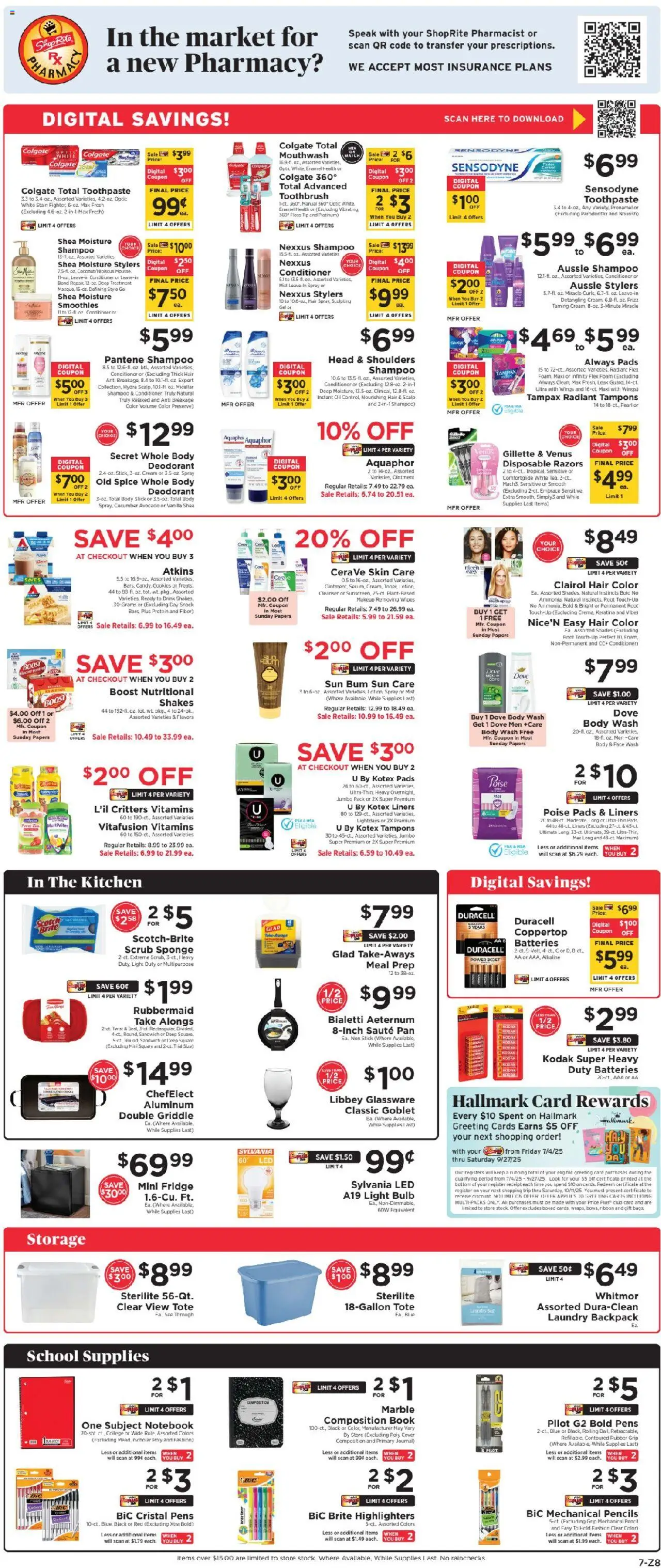 ShopRite Circular from 07/11/2025 >> Weekly Ad, flyer - Page number 8