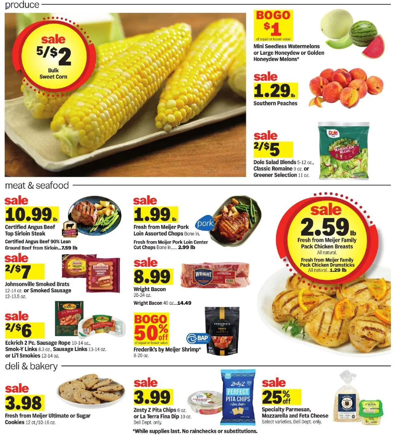 MEIJER AD from 07/13/2025 - Weekly Ad - MI - PREVIEW - Page number 2