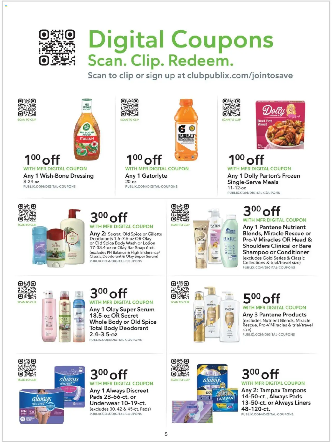 Publix Weekly ad from (07/12/2025) - Ad this week, Flyer - Page number 5
