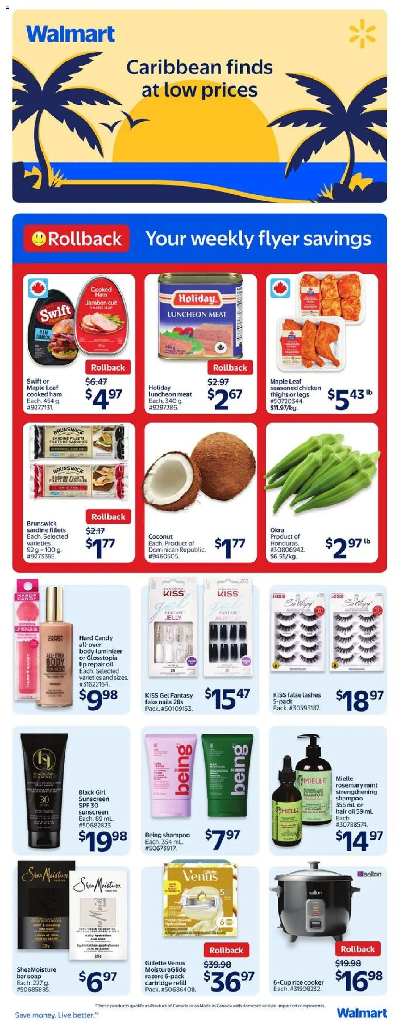 Walmart flyer valid from Jul 17, 2025 - page number 2