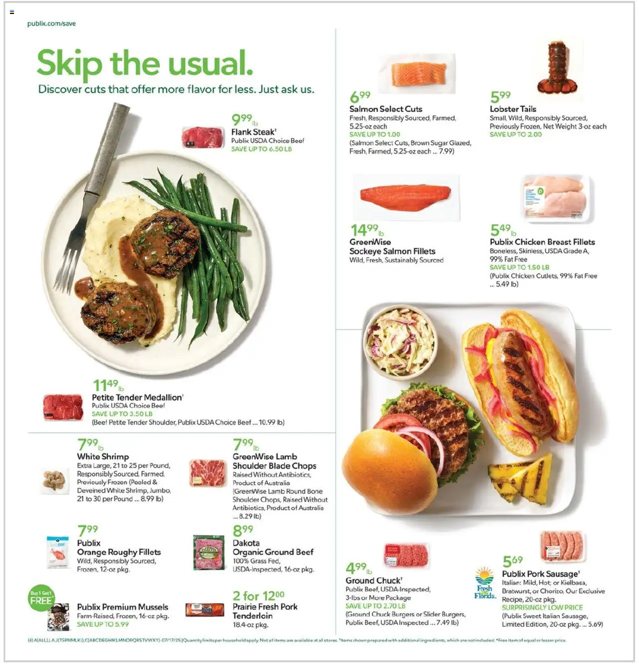 Publix Weekly ad from (07/16/2025) - Ad this week, Flyer - Page number 4